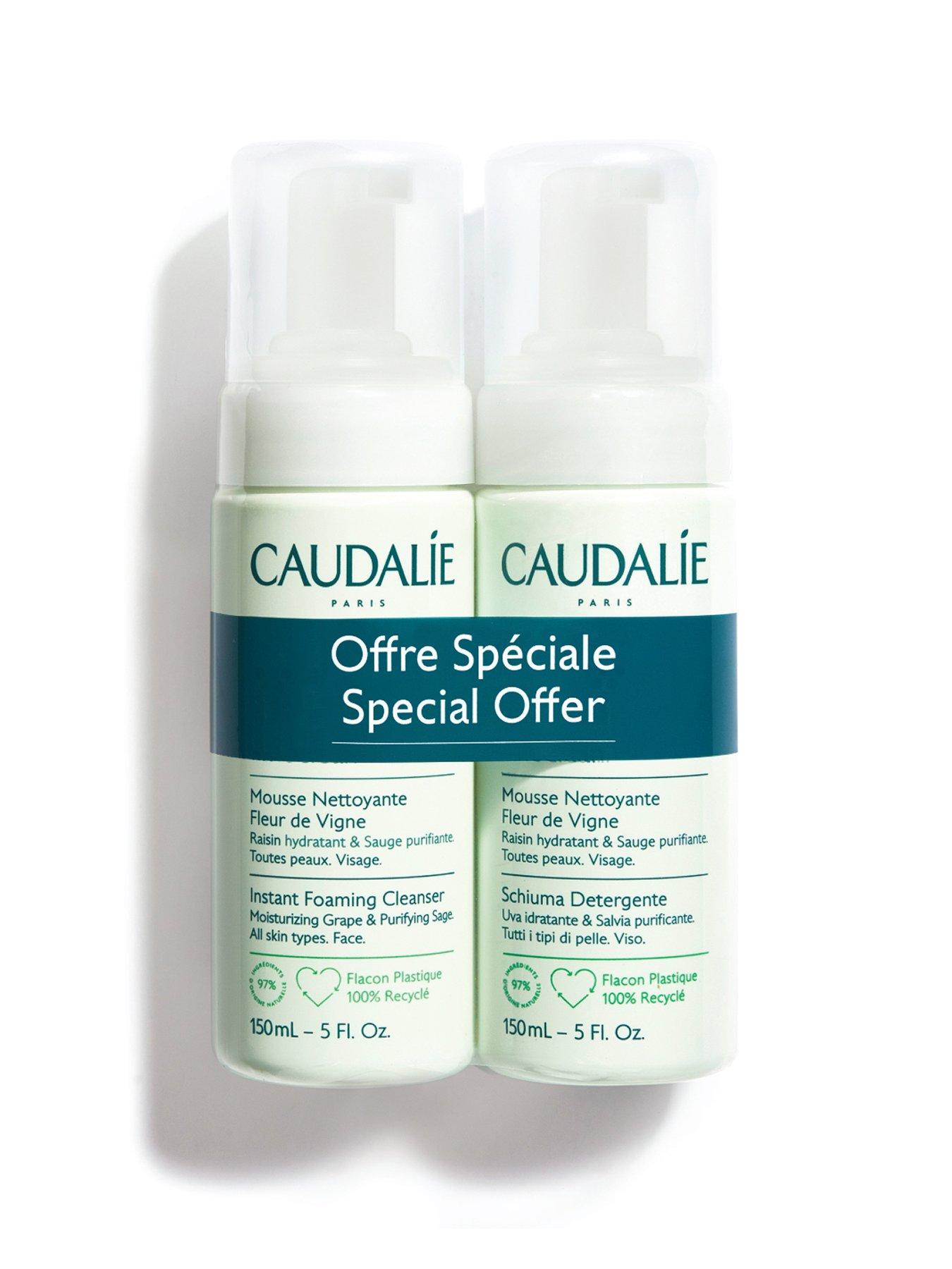 Image 1 of 5 of Caudalie Vinoclean Instant Foaming Cleanser DUO - Total Net Weight 300 ml