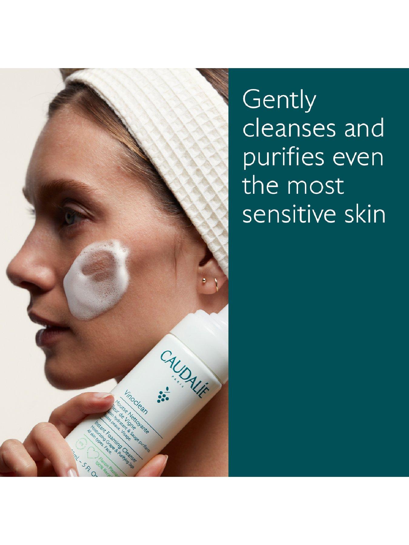 Image 2 of 5 of Caudalie Vinoclean Instant Foaming Cleanser DUO - Total Net Weight 300 ml