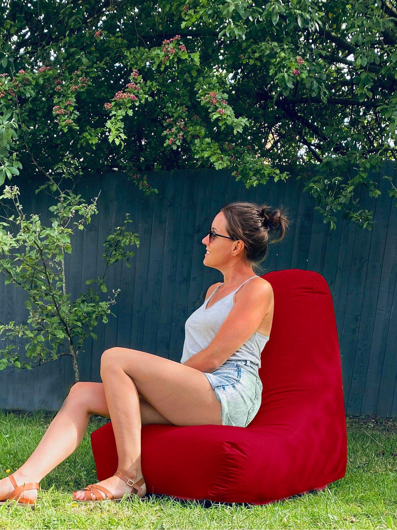 rucomfy Indoor/Outdoor Large Beanbag Chair