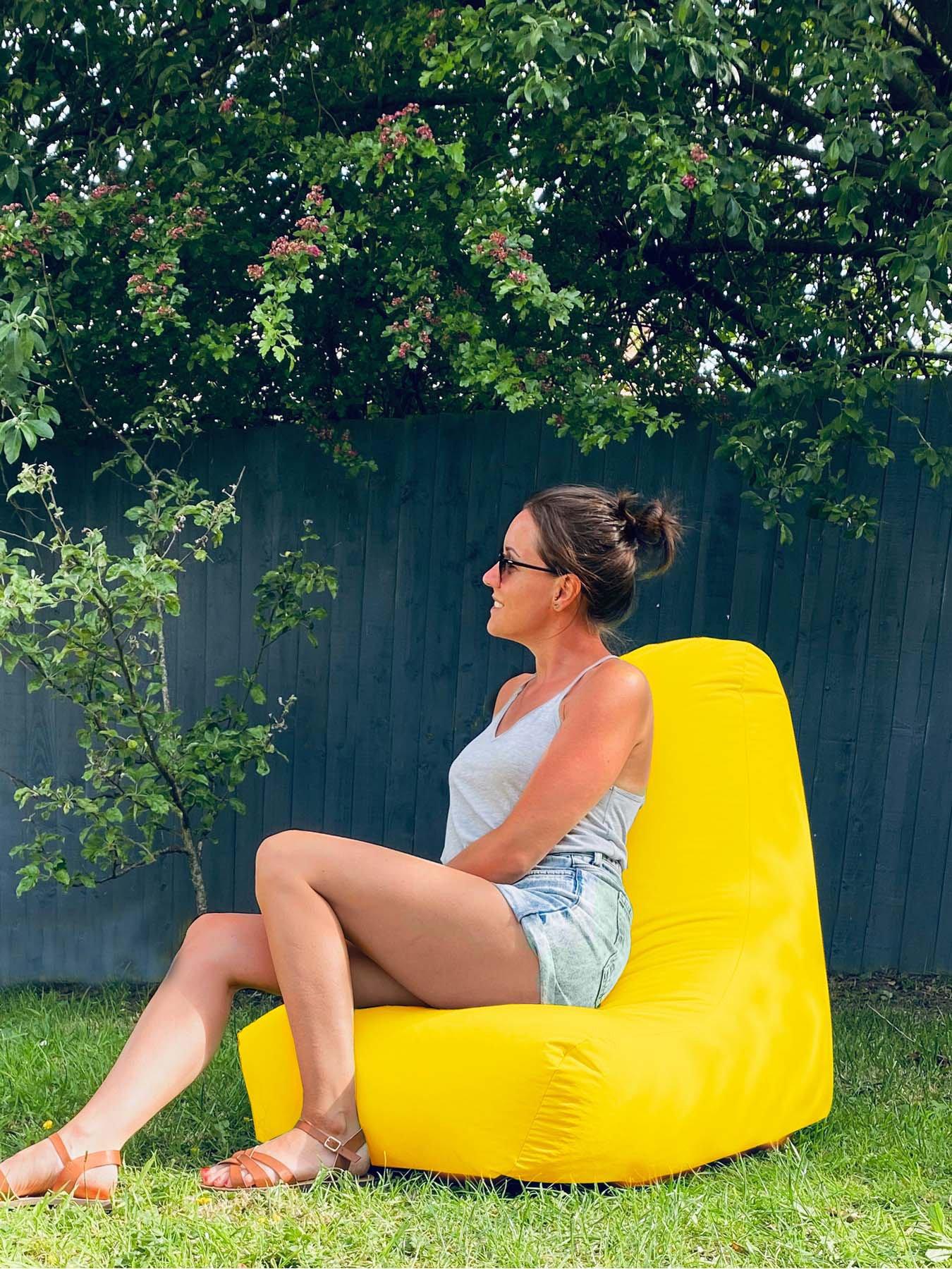 rucomfy Indoor/Outdoor Large Beanbag Chair