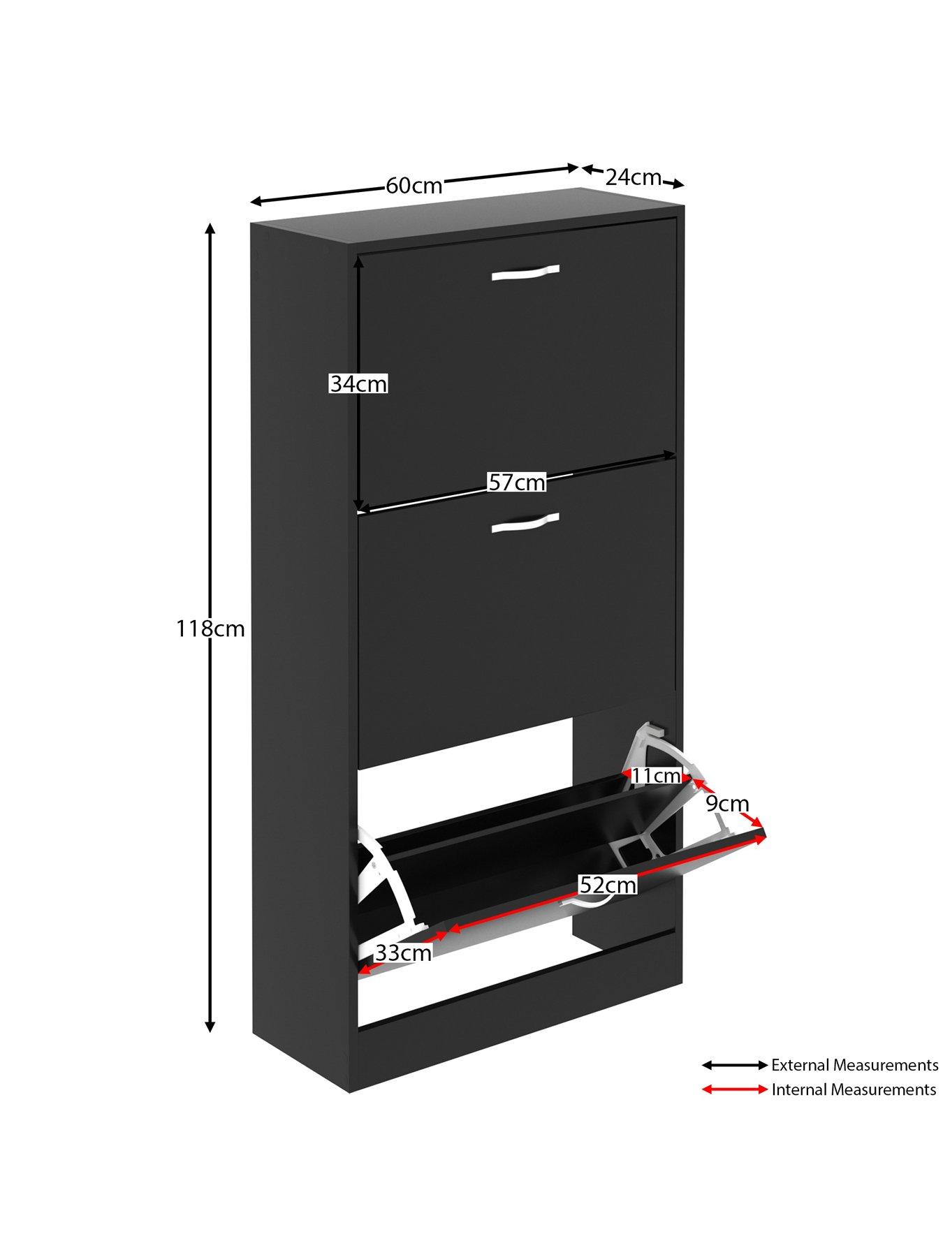 Vida Designs Shay Drawer Shoe Cabinet Very Ireland