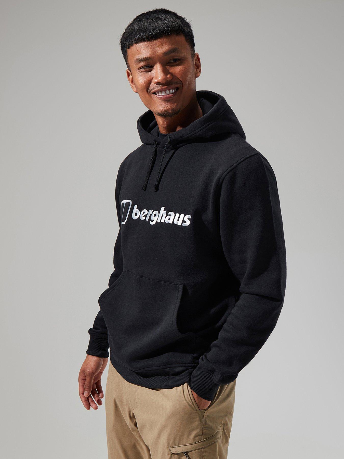 Image 1 of 4 of Berghaus Logo Hoodie - Black