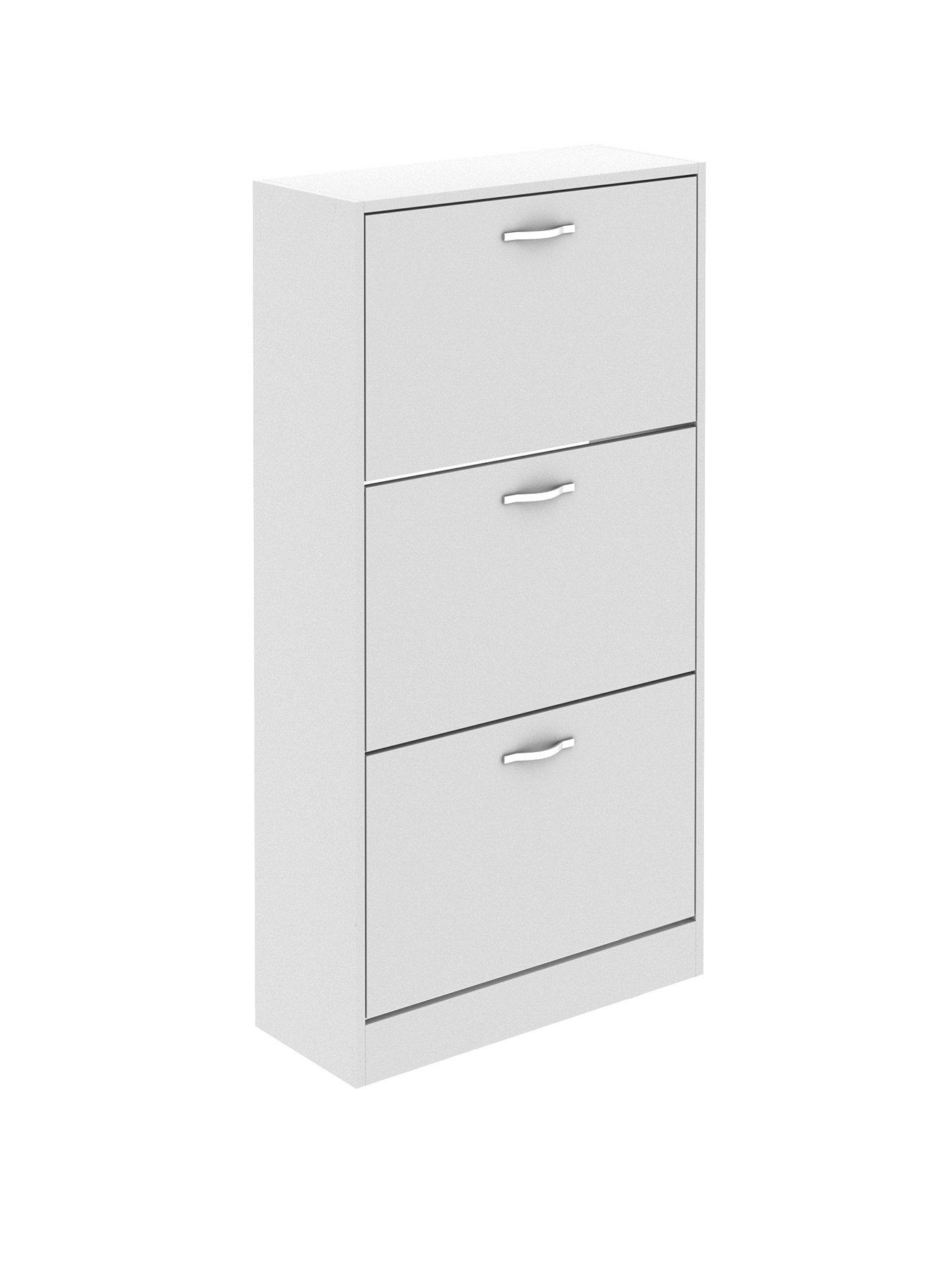 Image 2 of 6 of Vida Designs Shay 3 Drawer Shoe Cabinet