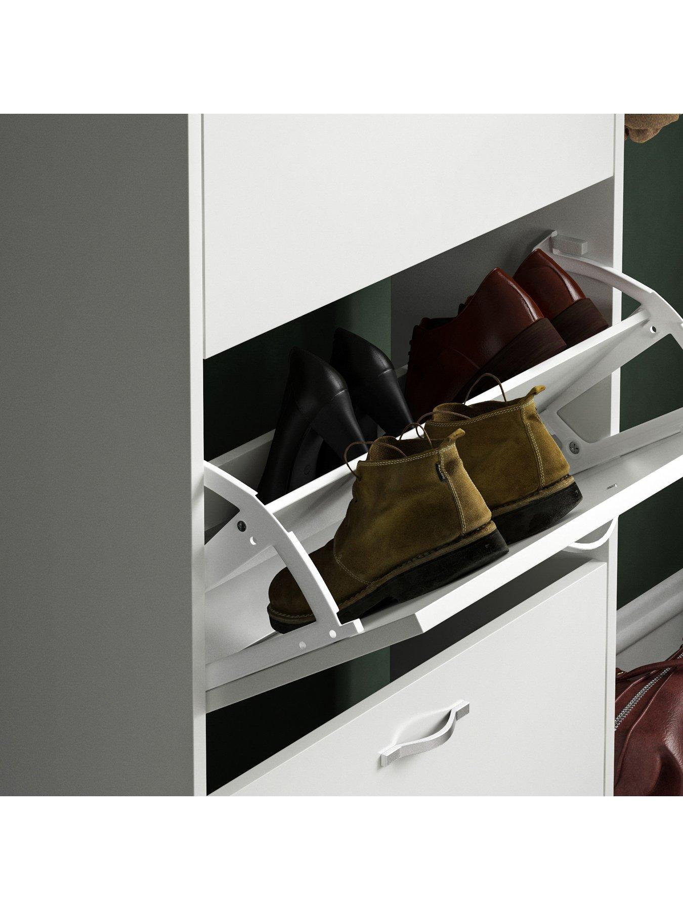Image 4 of 6 of Vida Designs Shay 3 Drawer Shoe Cabinet