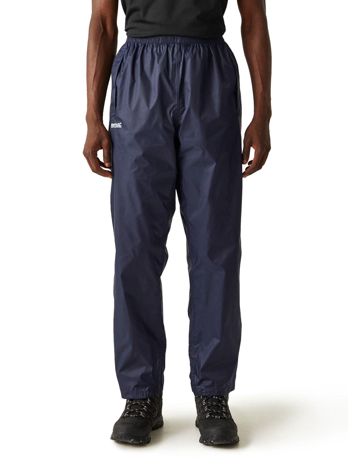 Men's Pack-It Waterproof Overtrousers Navy