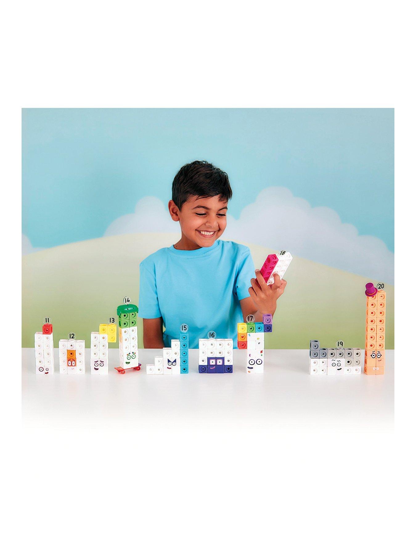 Image 1 of 7 of LEARNING RESOURCES MathLink Cubes Numberblocks 11-20 Activity Set