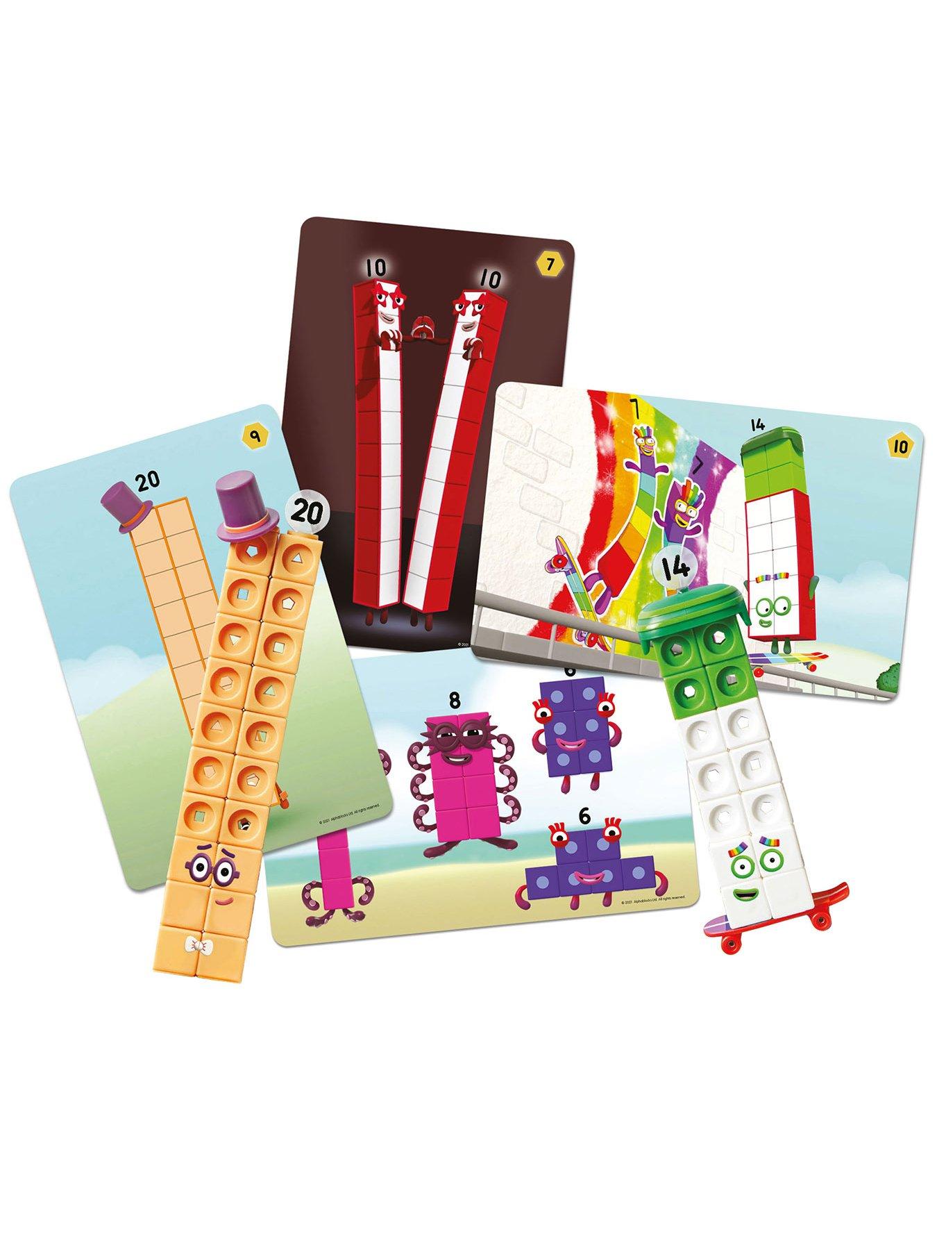 Image 2 of 7 of LEARNING RESOURCES MathLink Cubes Numberblocks 11-20 Activity Set
