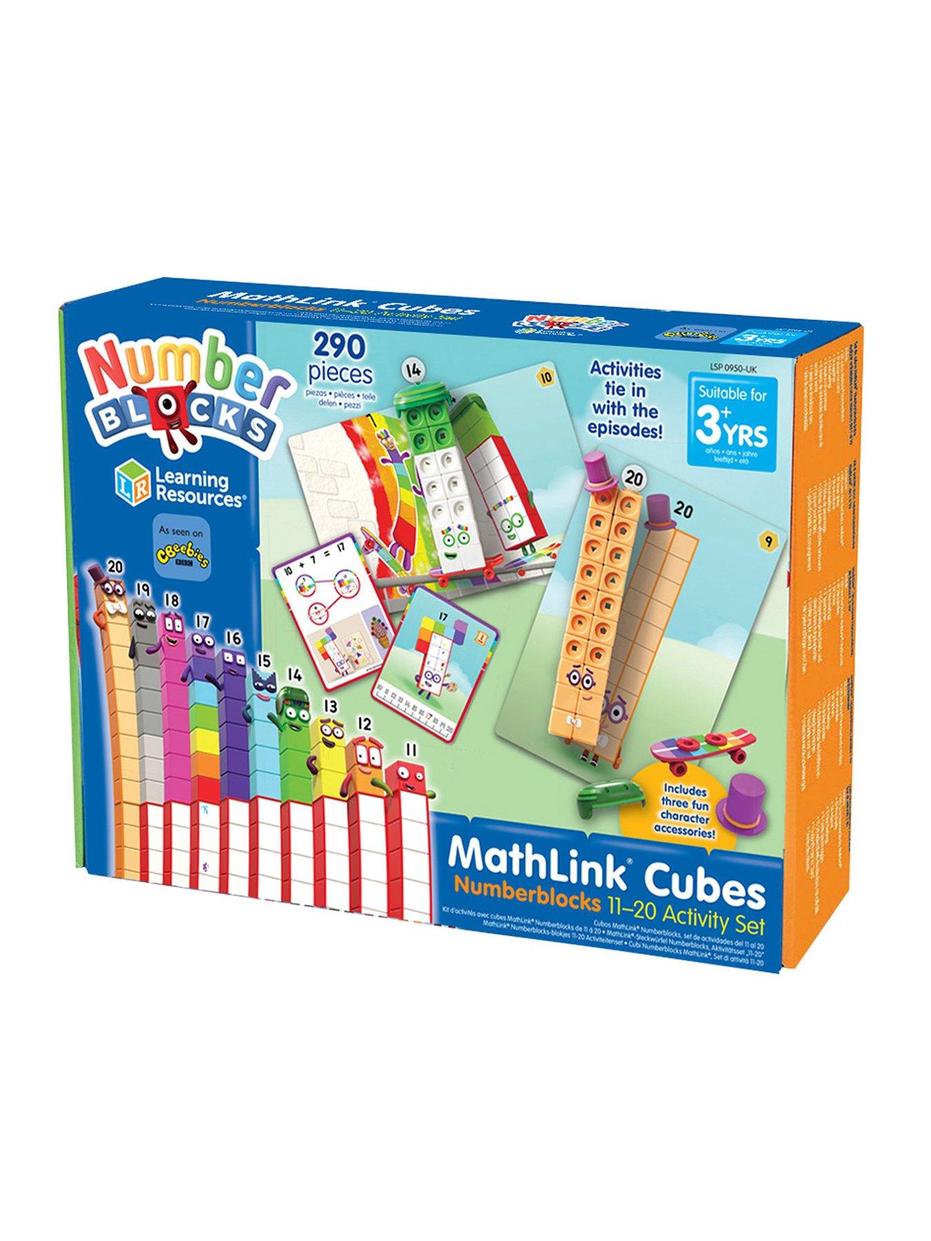 Image 4 of 7 of LEARNING RESOURCES MathLink Cubes Numberblocks 11-20 Activity Set