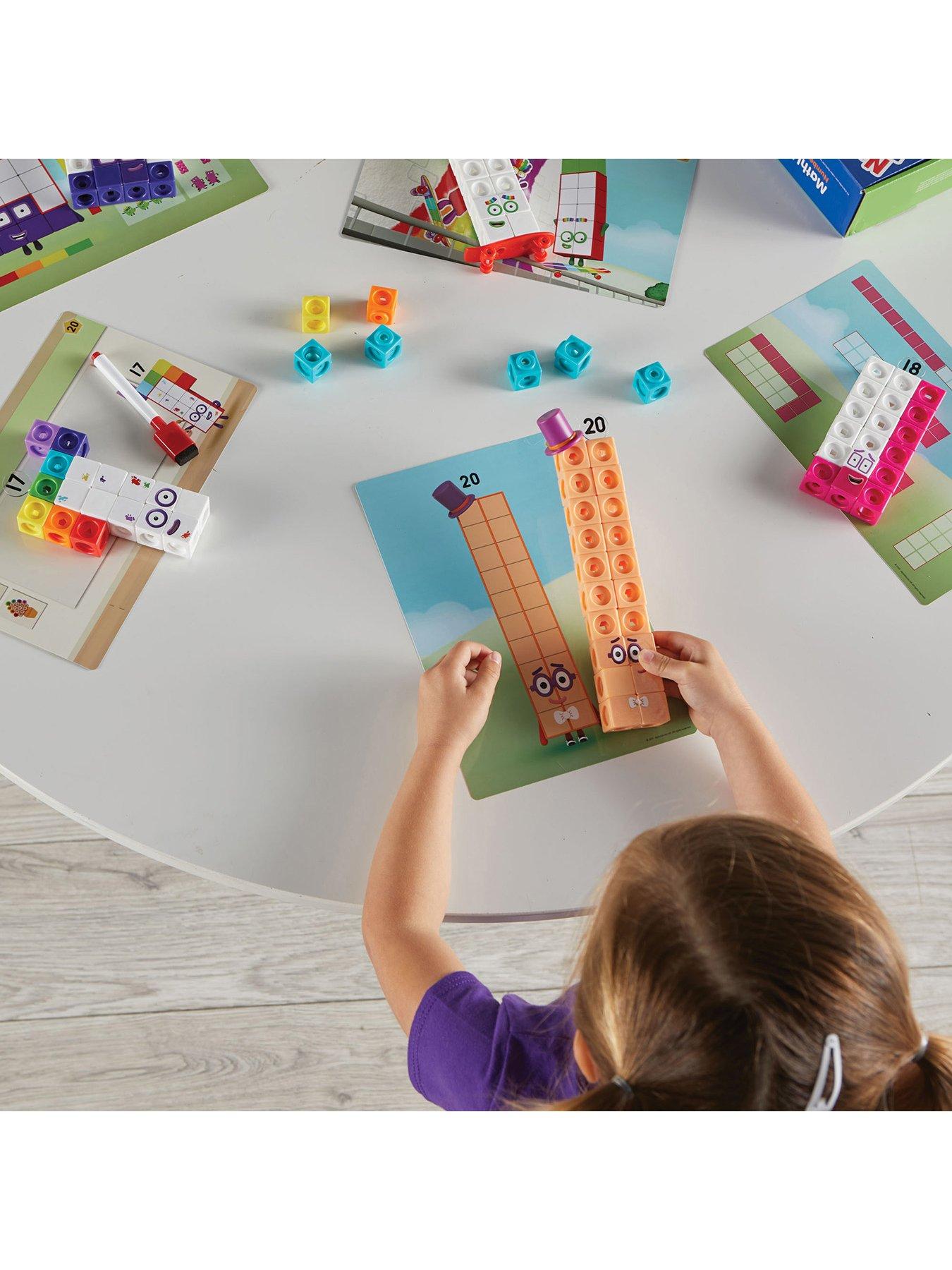 Image 6 of 7 of LEARNING RESOURCES MathLink Cubes Numberblocks 11-20 Activity Set