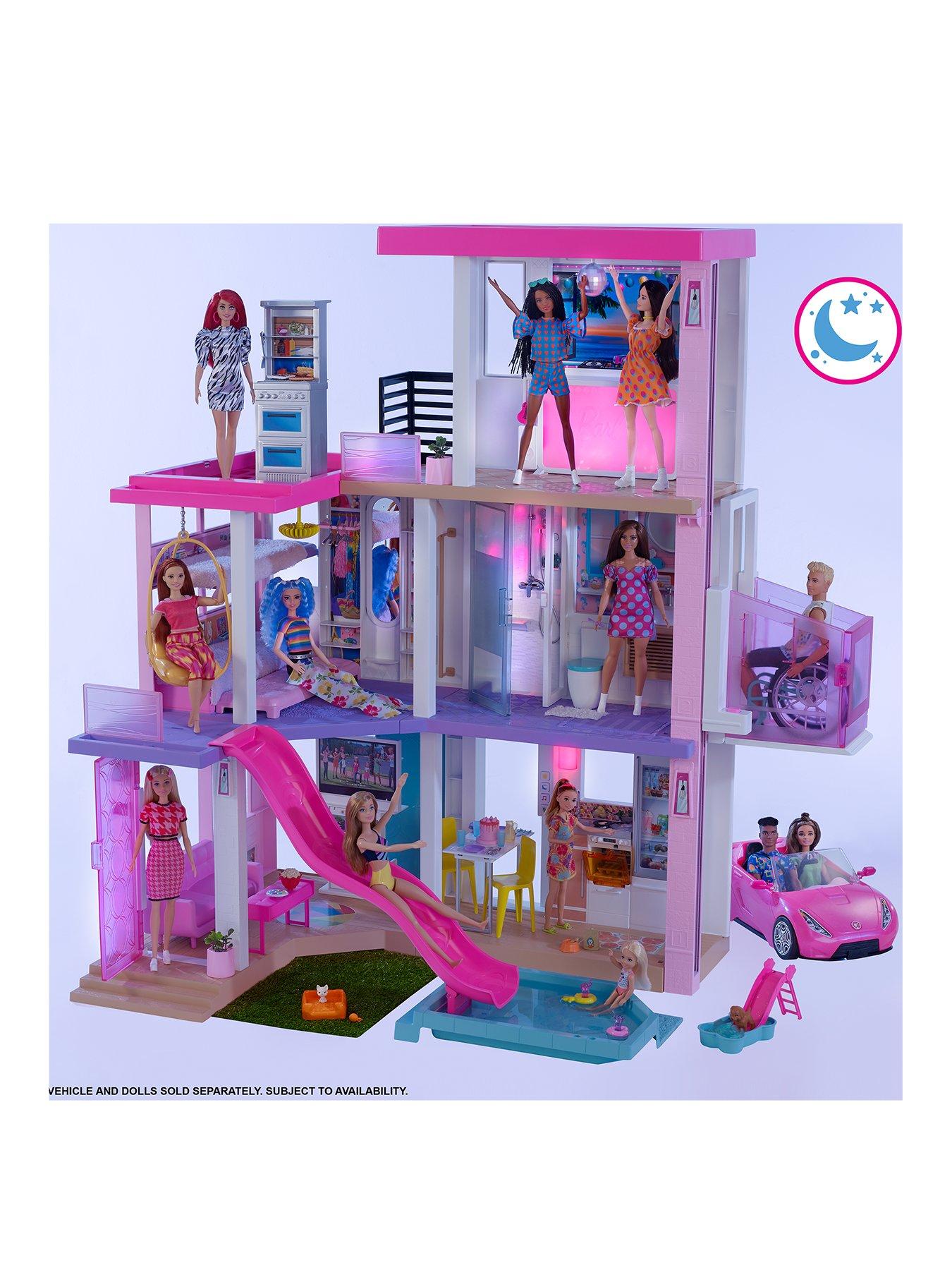 Ok google deals barbie house