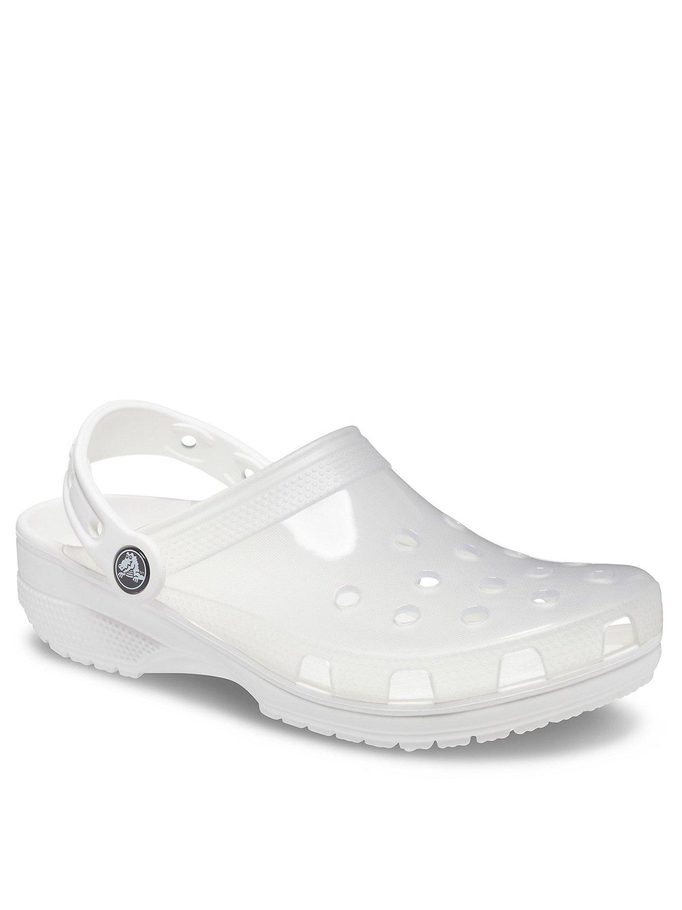 Translucent crocs outlet