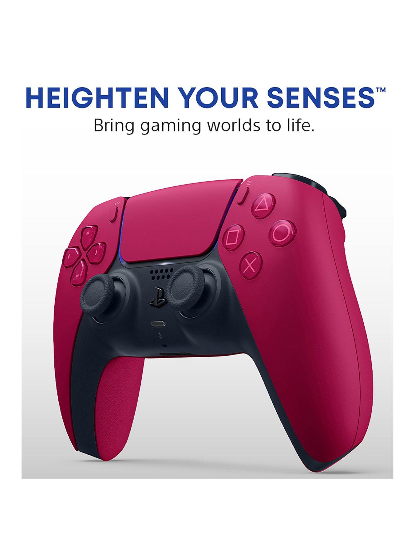 Image 2 of 8 of Playstation PlayStation 5 DualSense&reg; Wireless Controller - Cosmic Red - For PS5, PC, Mac &amp; Mobile