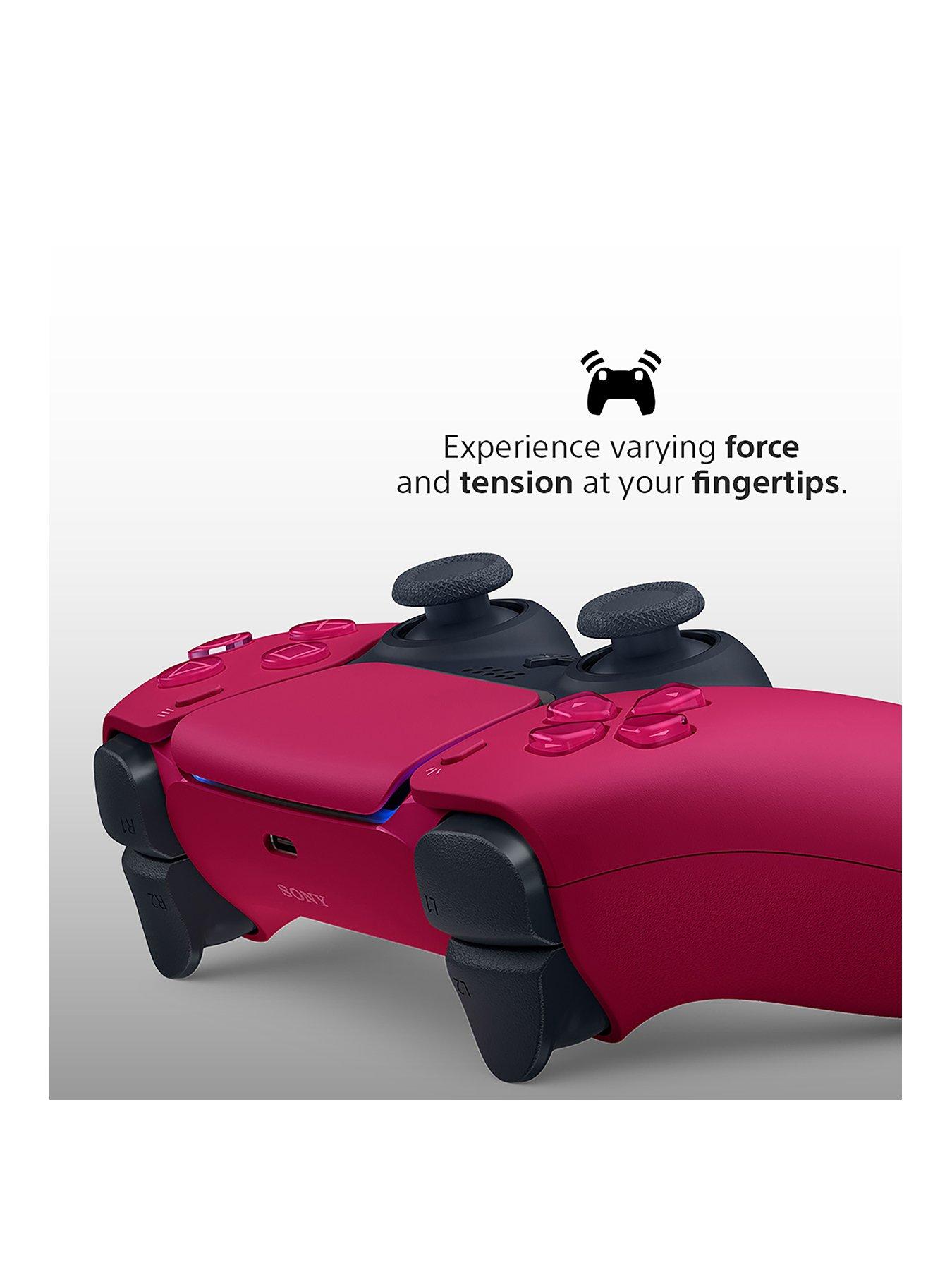 Image 3 of 8 of Playstation PlayStation 5 DualSense&reg; Wireless Controller - Cosmic Red - For PS5, PC, Mac &amp; Mobile