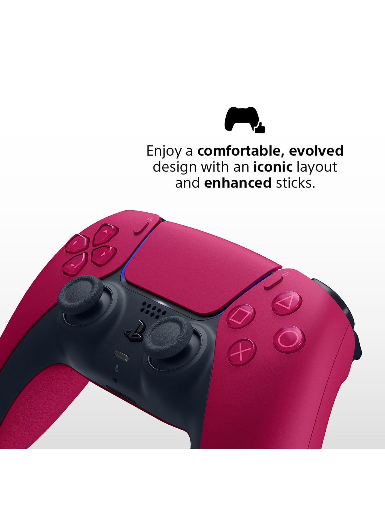 Image 6 of 8 of Playstation PlayStation 5 DualSense&reg; Wireless Controller - Cosmic Red - For PS5, PC, Mac &amp; Mobile