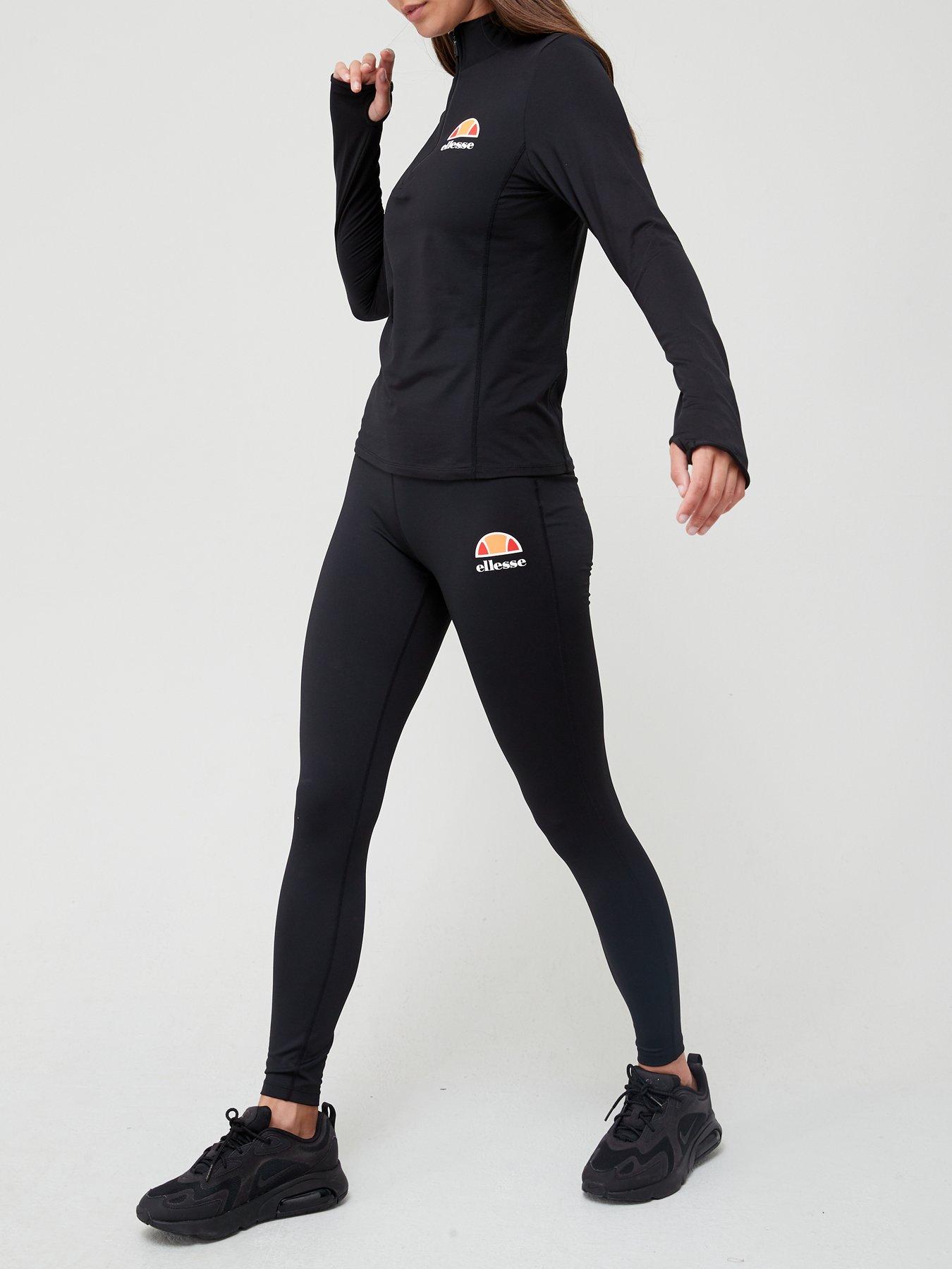 ellesse-sofira-14-zip-top-blacknbspback