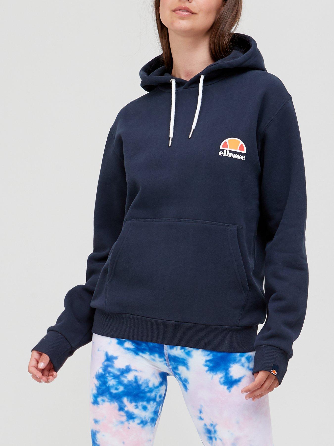 Ellesse navy hoodie on sale