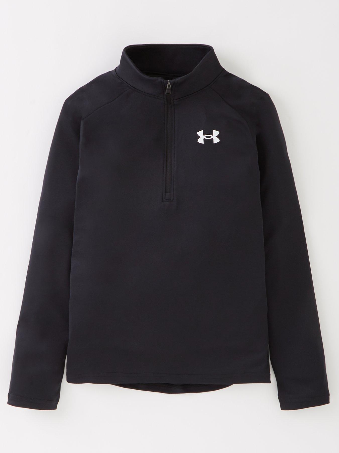 undefined Tech 2.0 1/2 Zip Top - Black