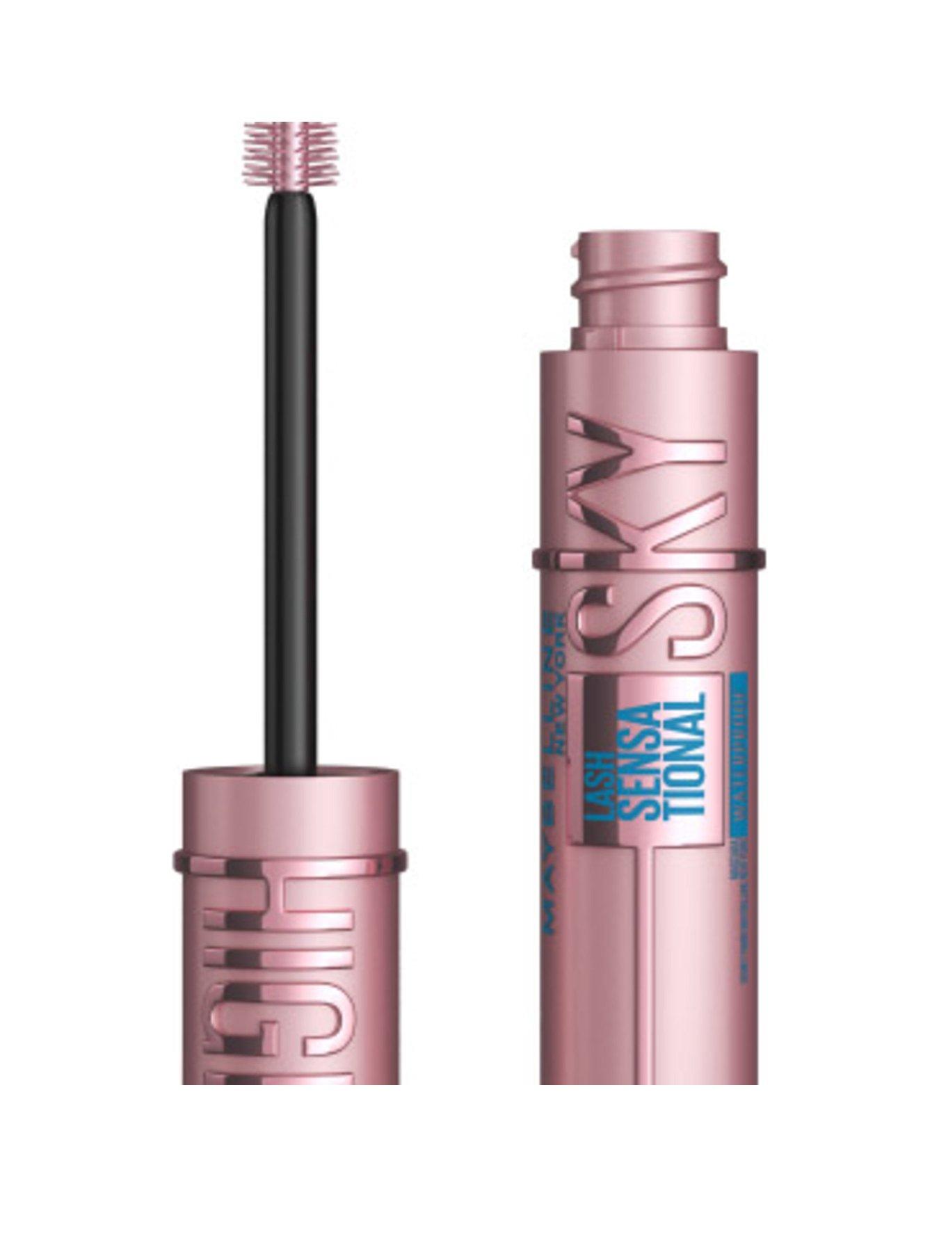Image 2 of 5 of MAYBELLINE Maybelline Mascara Lash Sensational Sky High Waterproof Volumizing and Thickening Eyelash Lengthening. Flake Free Formula, Mascara 01 Black