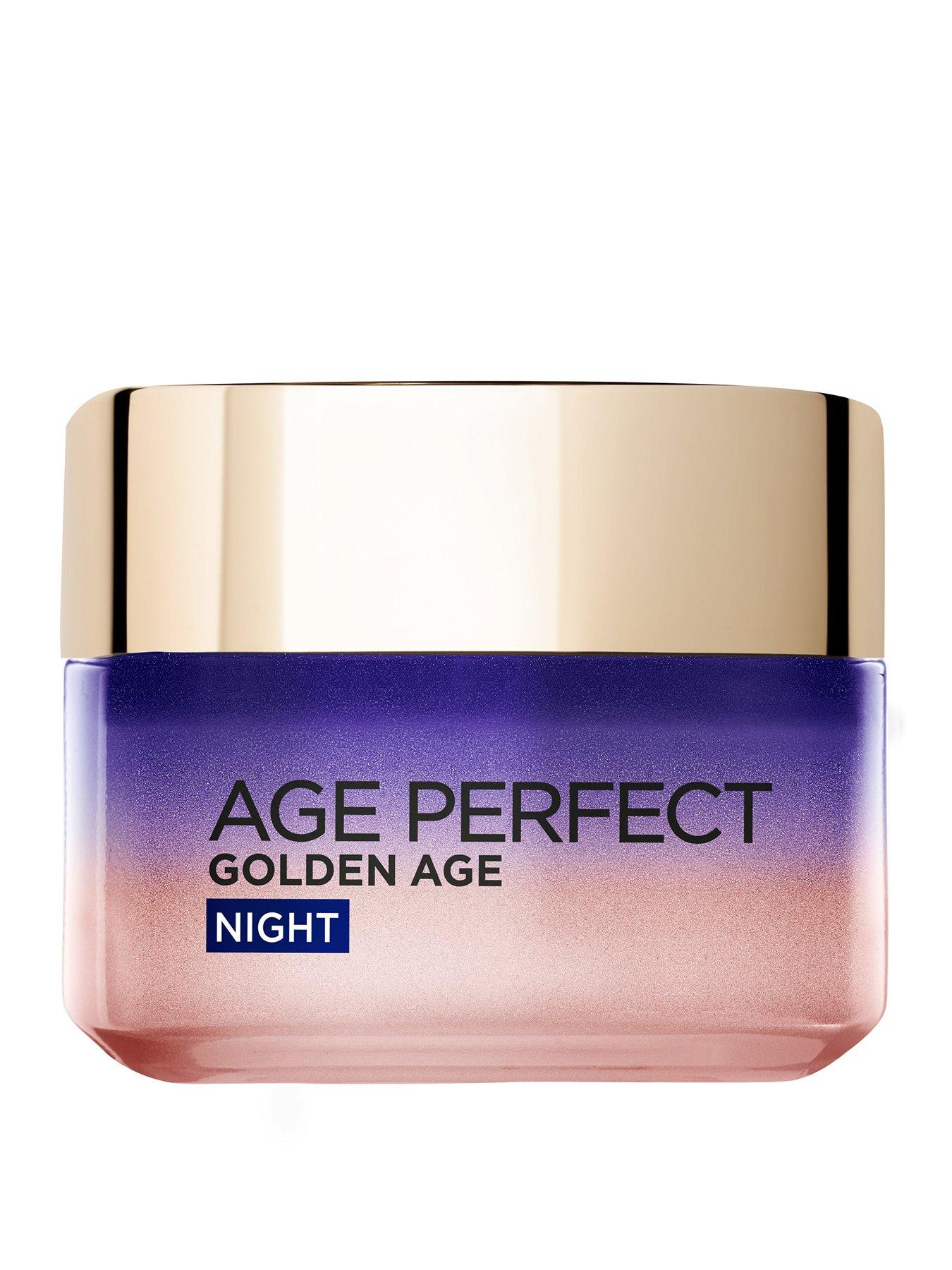 Image of L'Oreal Paris L'Oreal Paris Age Perfect Golden Age Cooling Night Cream Moisturiser for Mature Skin 50ml