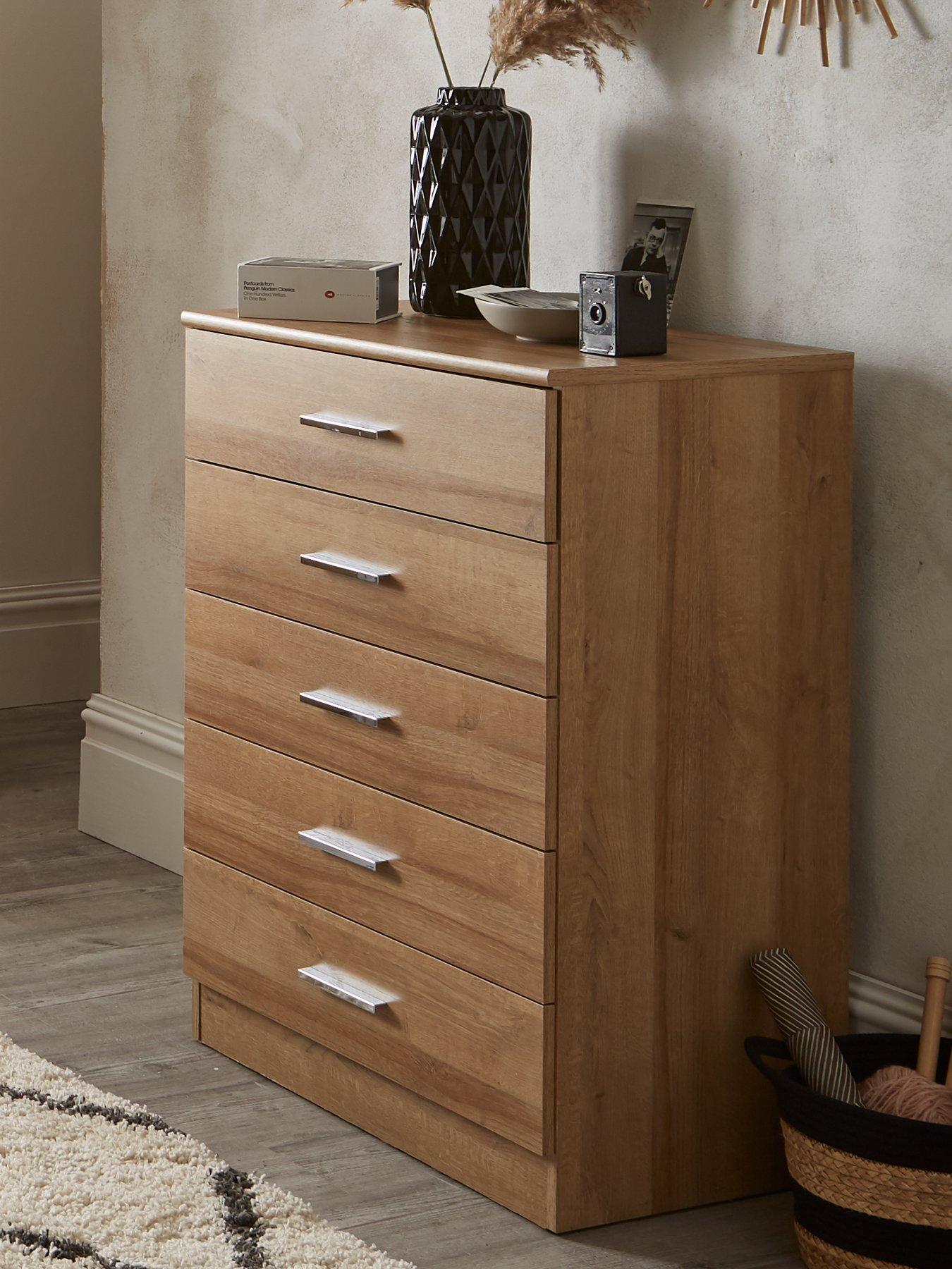 Image 1 of 7 of The Very Collection Panama 5 Drawer Chest&nbsp;- FSC&reg; Certified