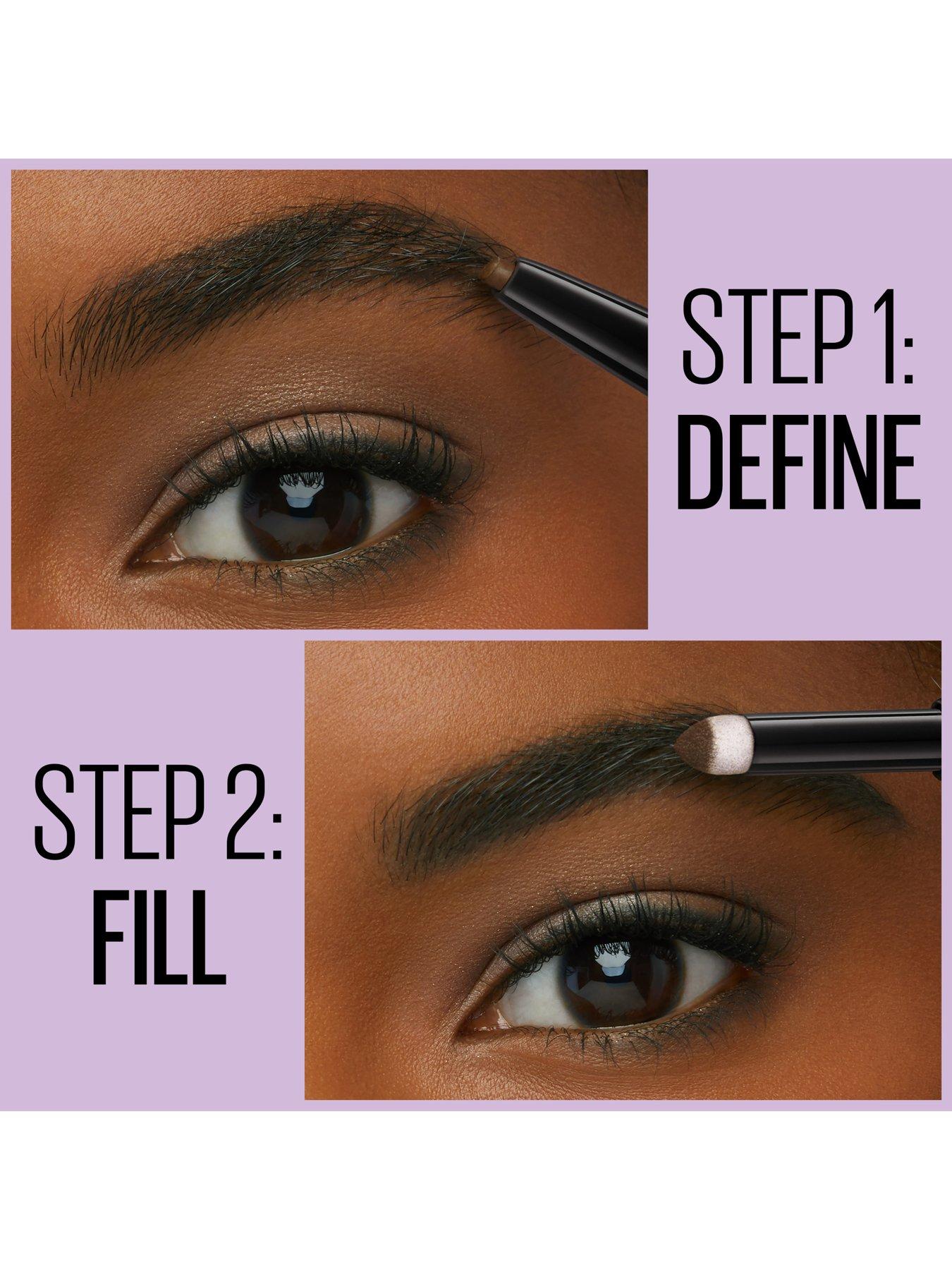 Image 4 of 6 of MAYBELLINE Express Brow Duo Eyebrow Filling Pencil and Powder