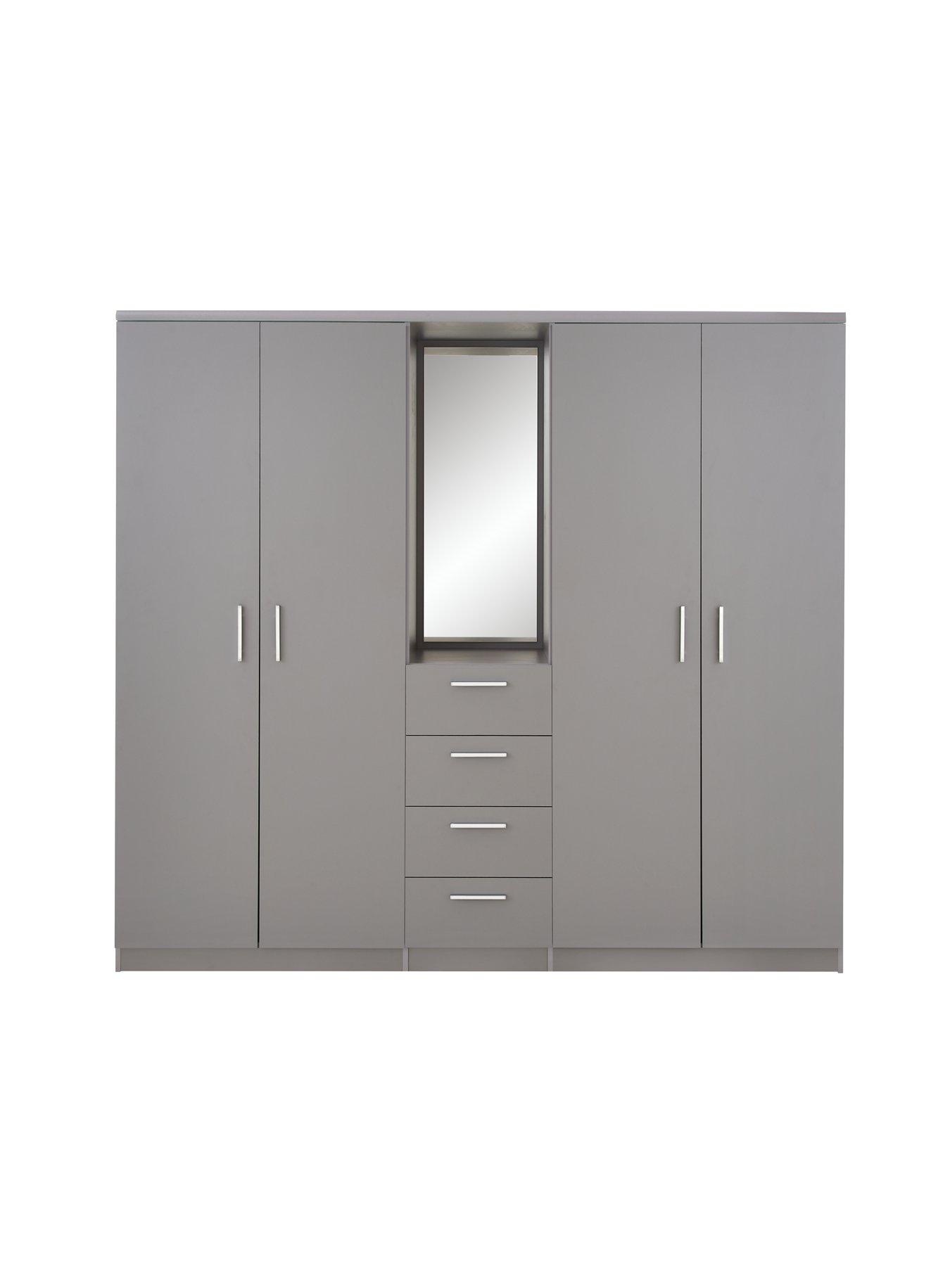 the-very-collection-panama-4-door-4-drawer-combi-fitment-wardrobe-with-mirrornbsp--fscreg-certified