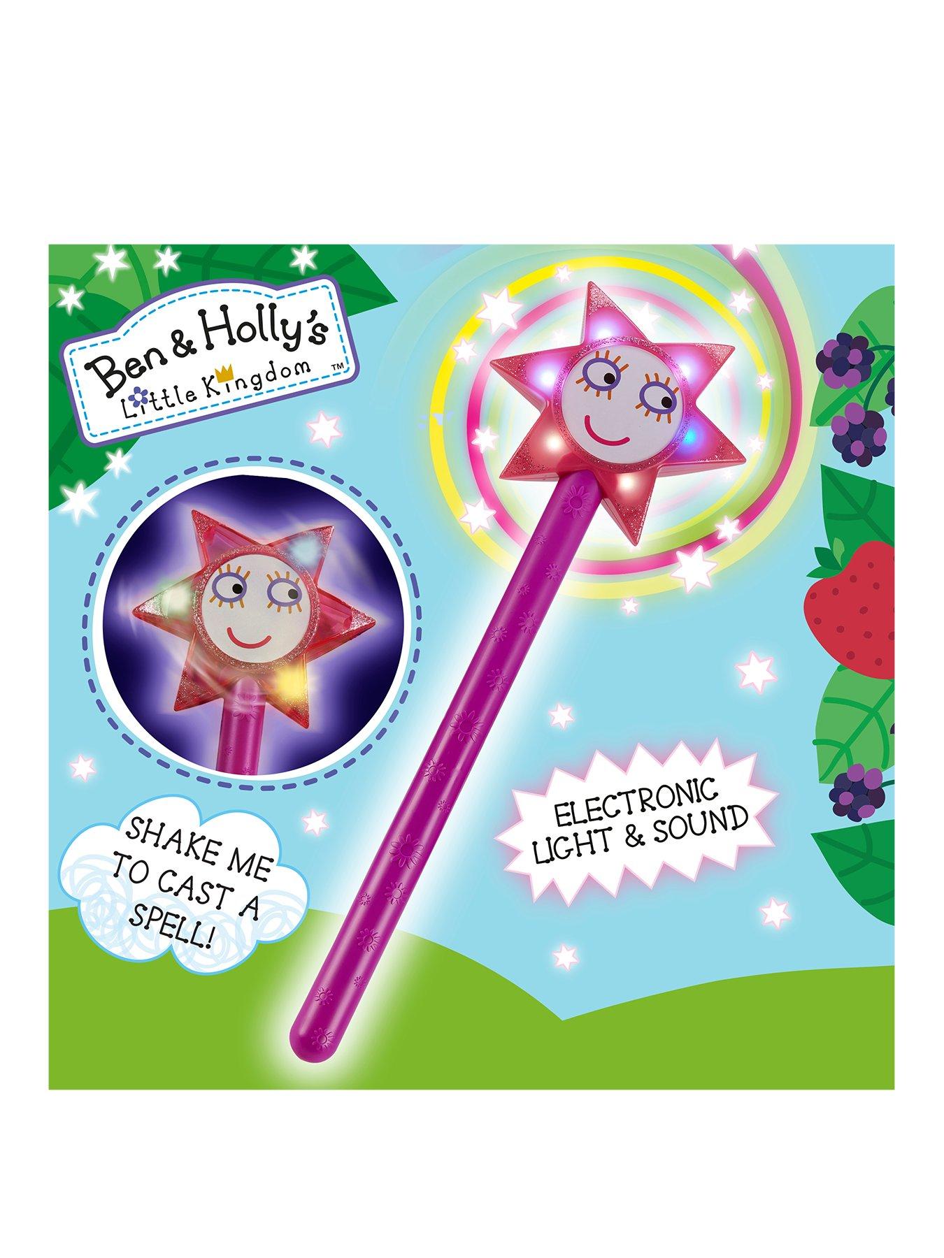 Image 3 of 4 of Ben & Holly's Little Kingdom Princess Holly'S Magical Wand With Sound &amp; Speech
