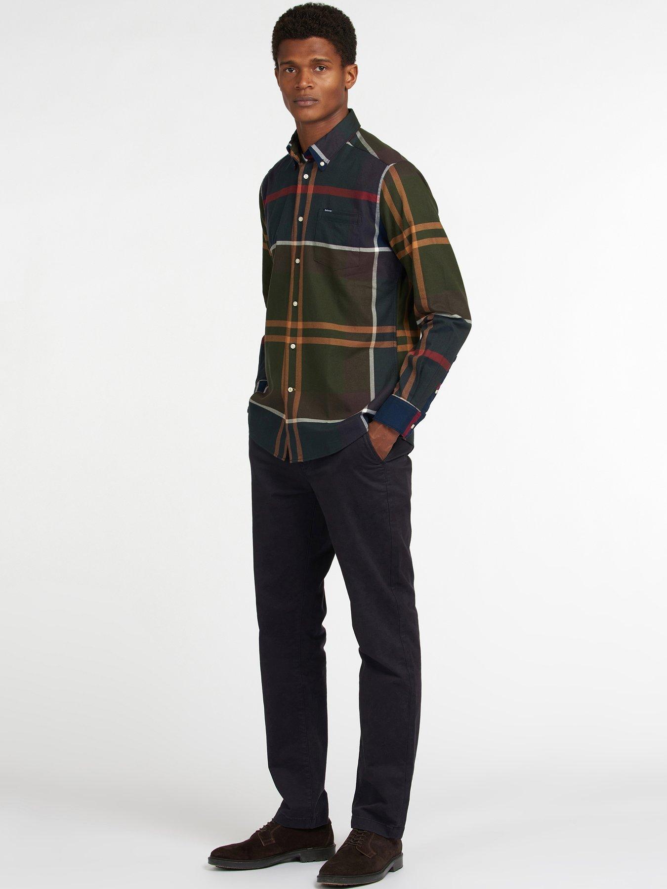 Image 3 of 4 of Barbour Dunoon Tailored Tailored Shirt - Green