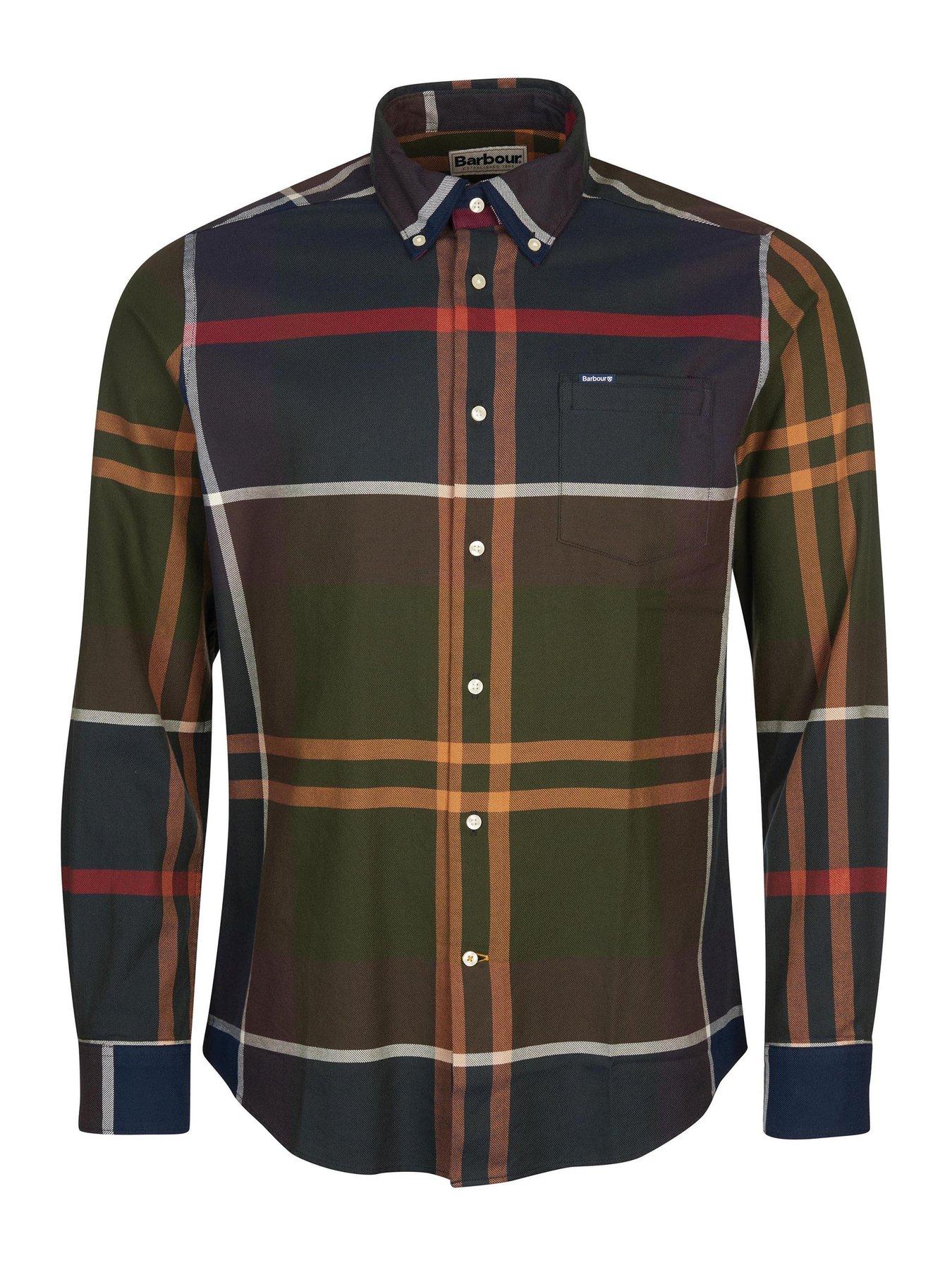 Image 4 of 4 of Barbour Dunoon Tailored Tailored Shirt - Green