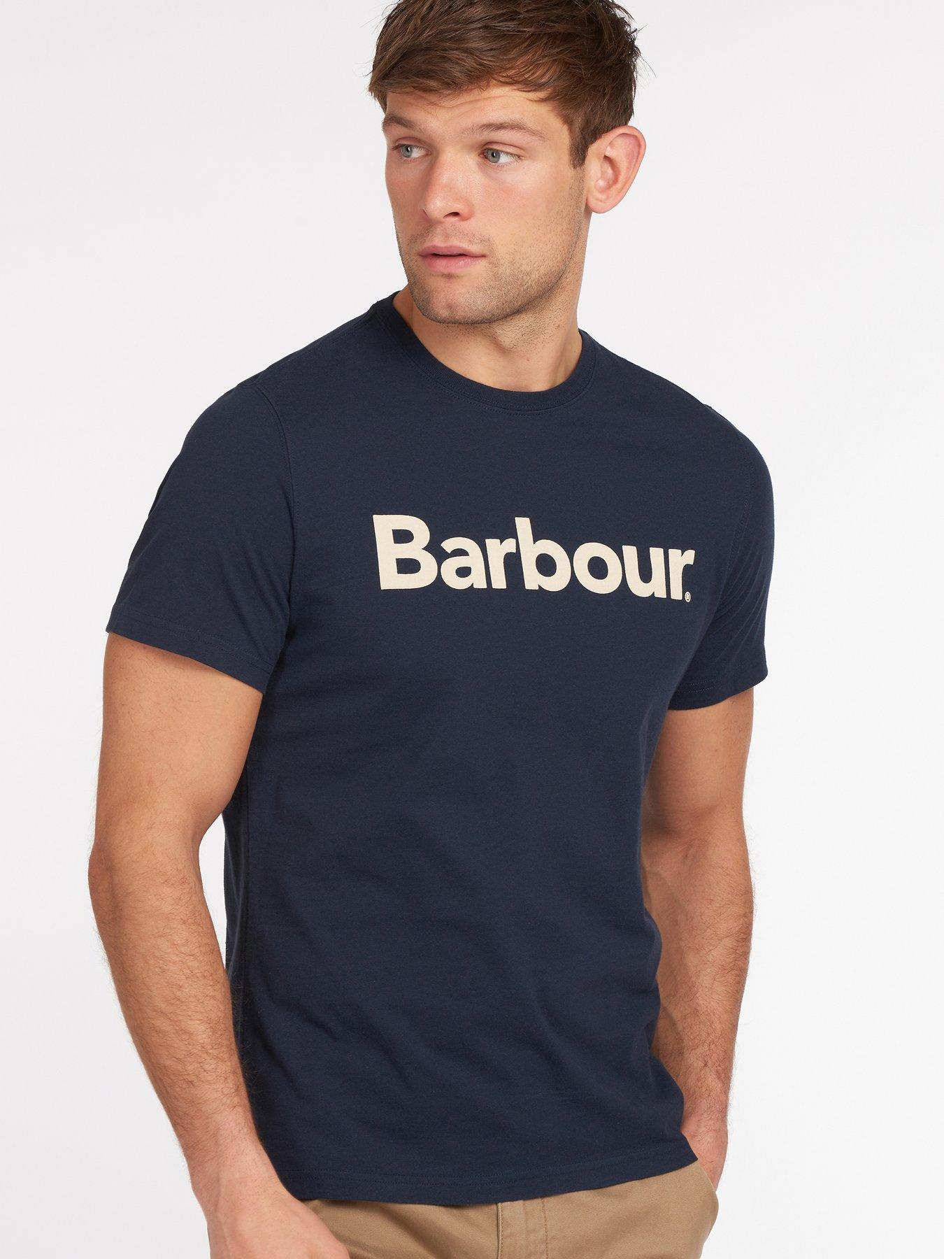 Barbour Barbour Logo T-Shirt - Navy