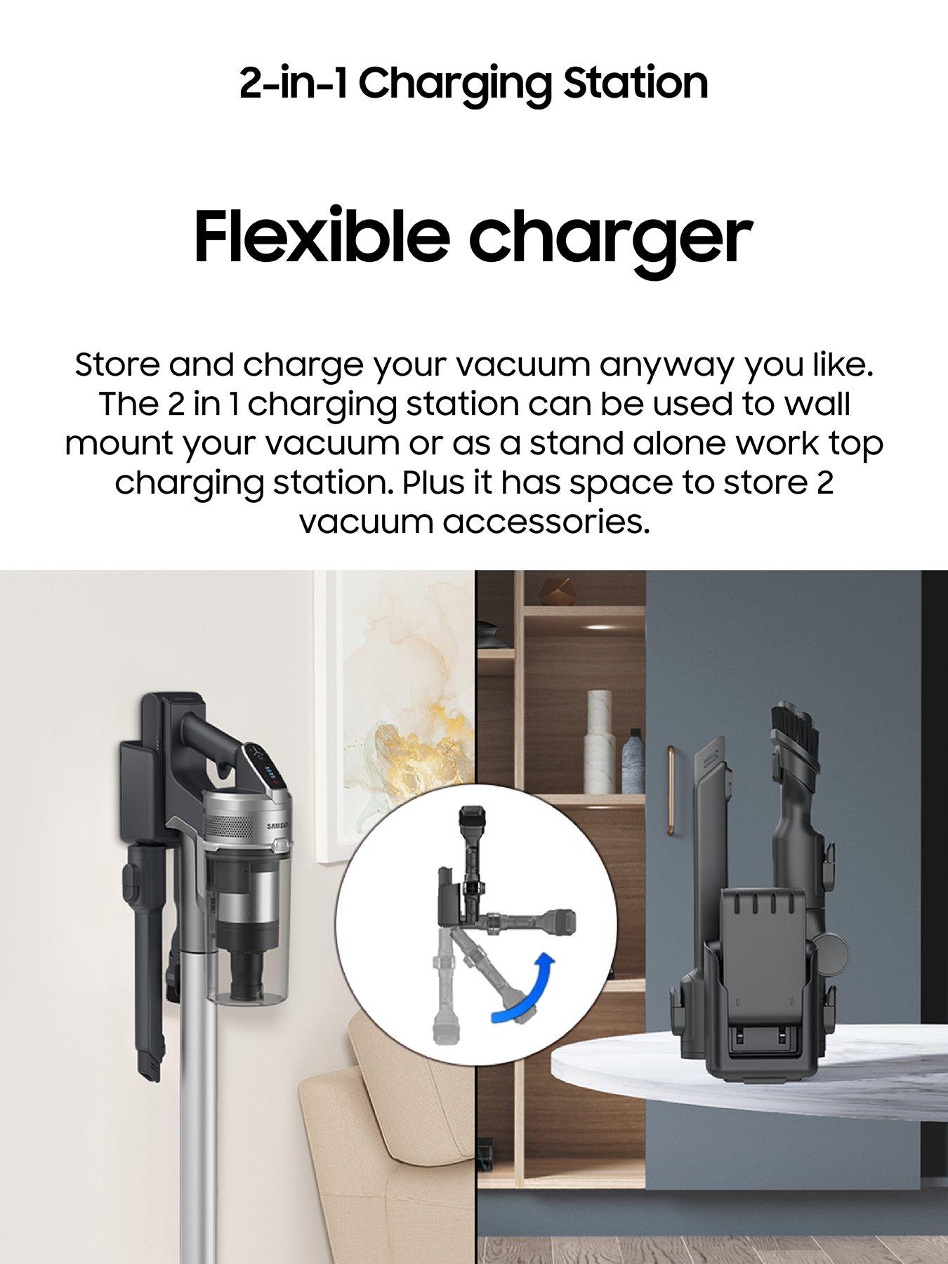 Image 7 of 8 of Samsung Jet&trade; 60 Turbo VS15A6031R4/EU Cordless Stick Vacuum Cleaner &nbsp;- Max 150W&nbsp;Suction Power with Lightweight Design -&nbsp;Violet