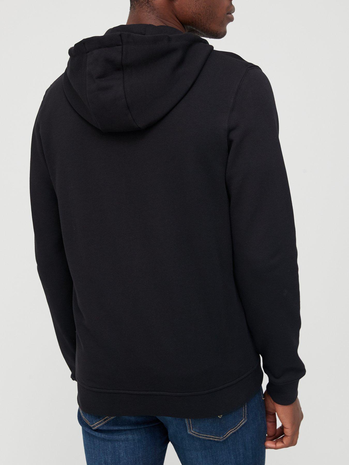 lyle-scott-zip-through-hoodie-blackstillFront