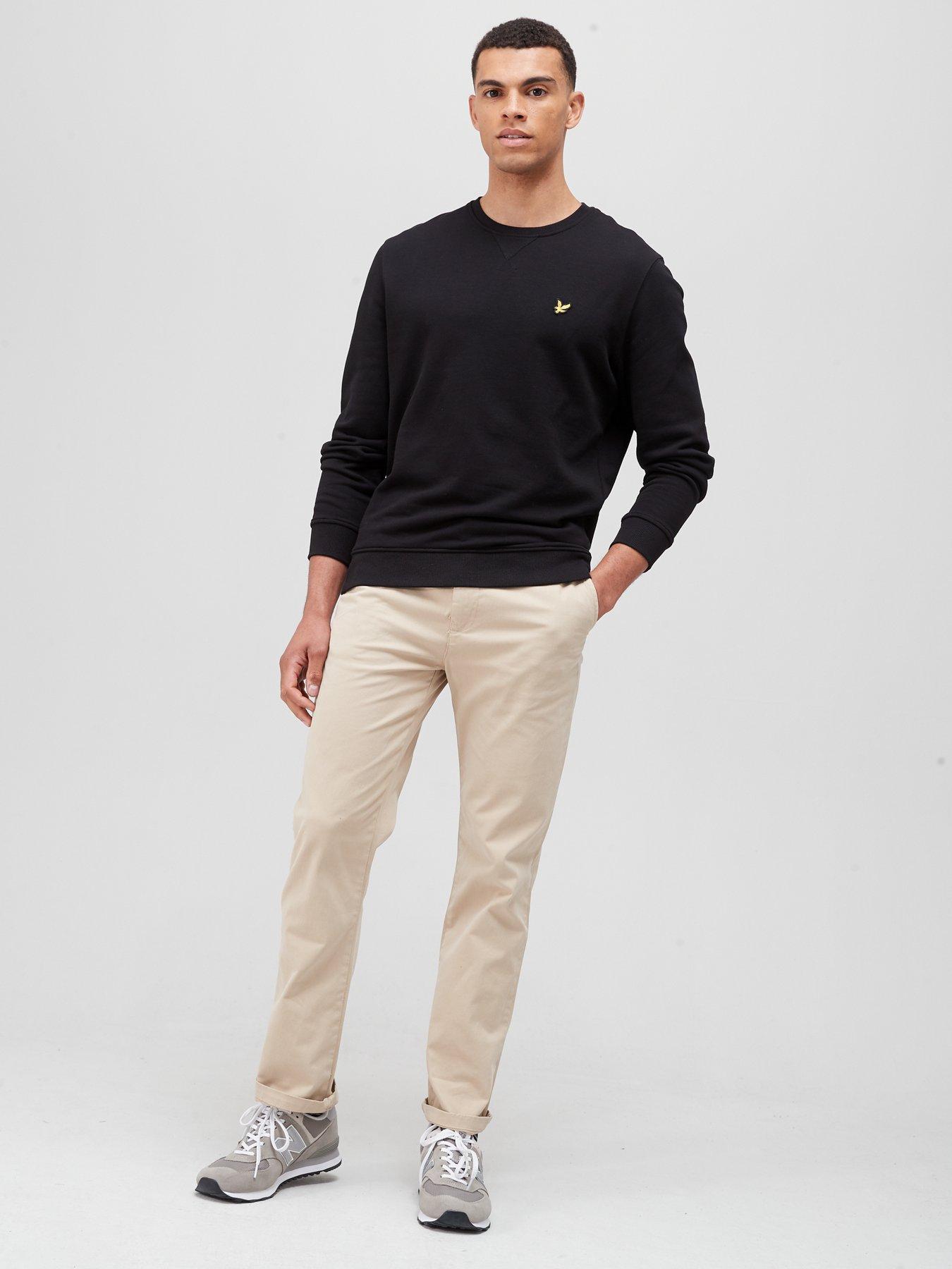 Image 3 of 4 of Lyle & Scott Crew Neck Sweatshirt - Black
