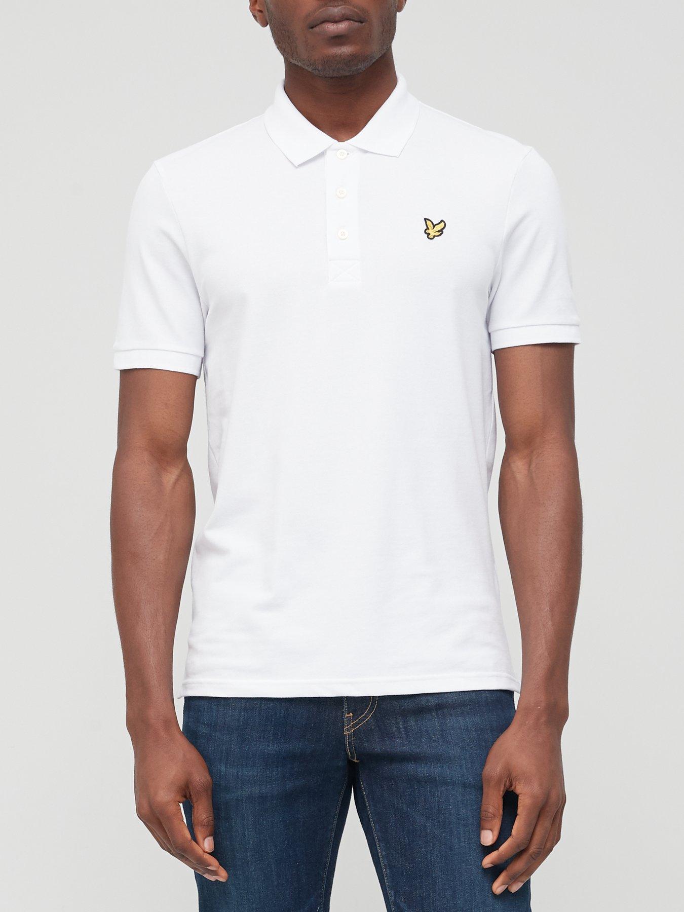 lyle-scott-plain-polo-shirt-white