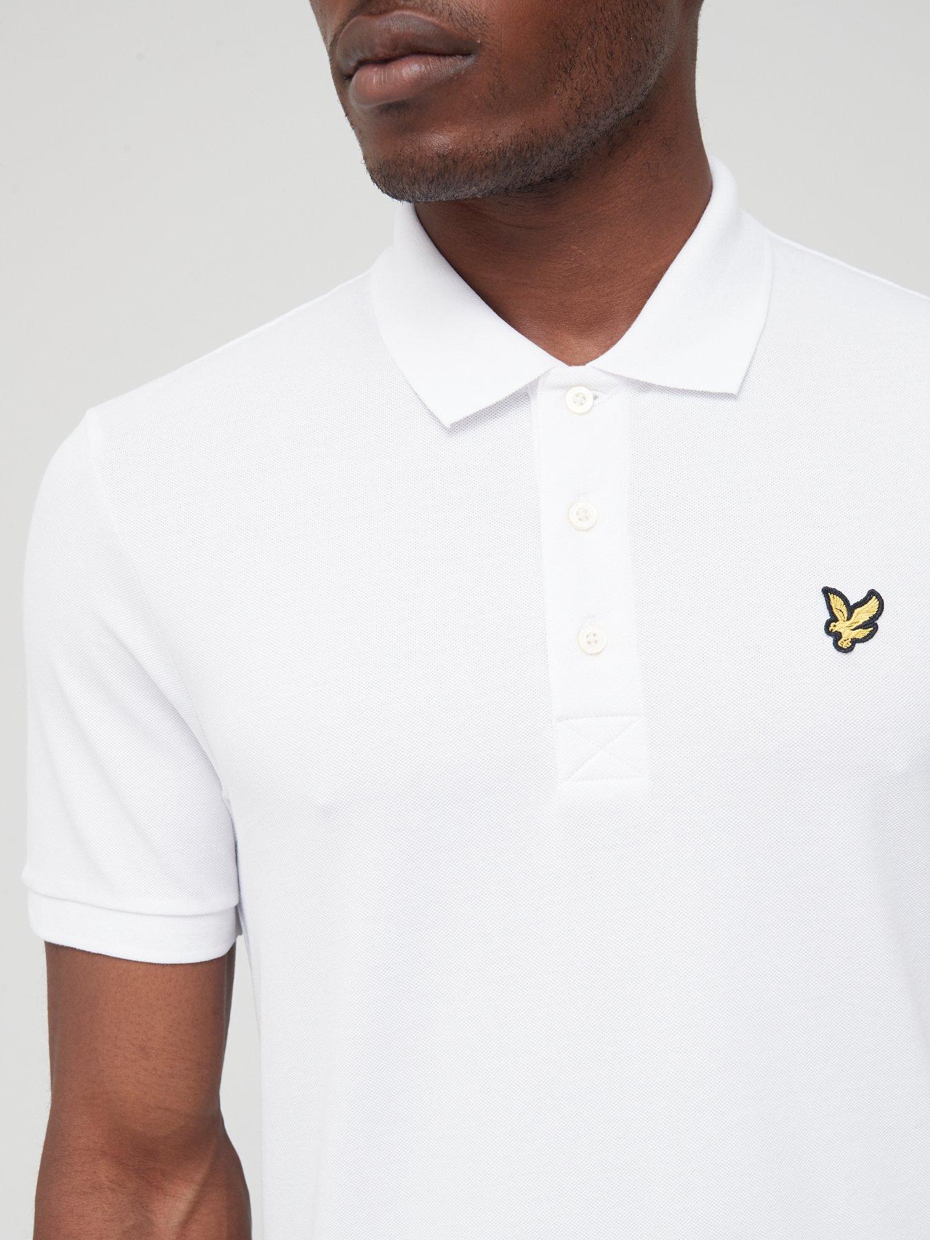 lyle-scott-plain-polo-shirt-whiteoutfit