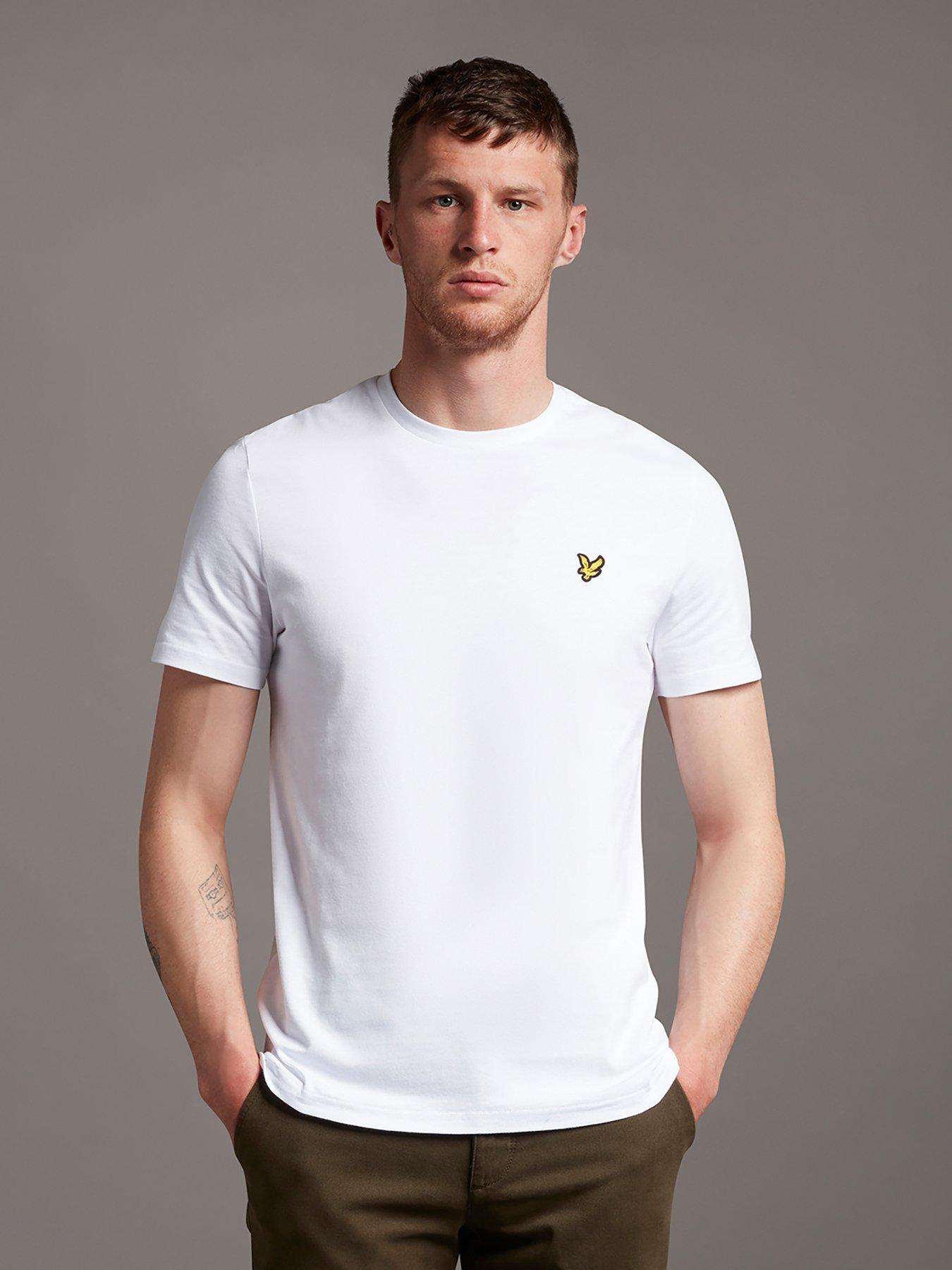 lyle-scott-regular-fit-plain-t-shirt-white