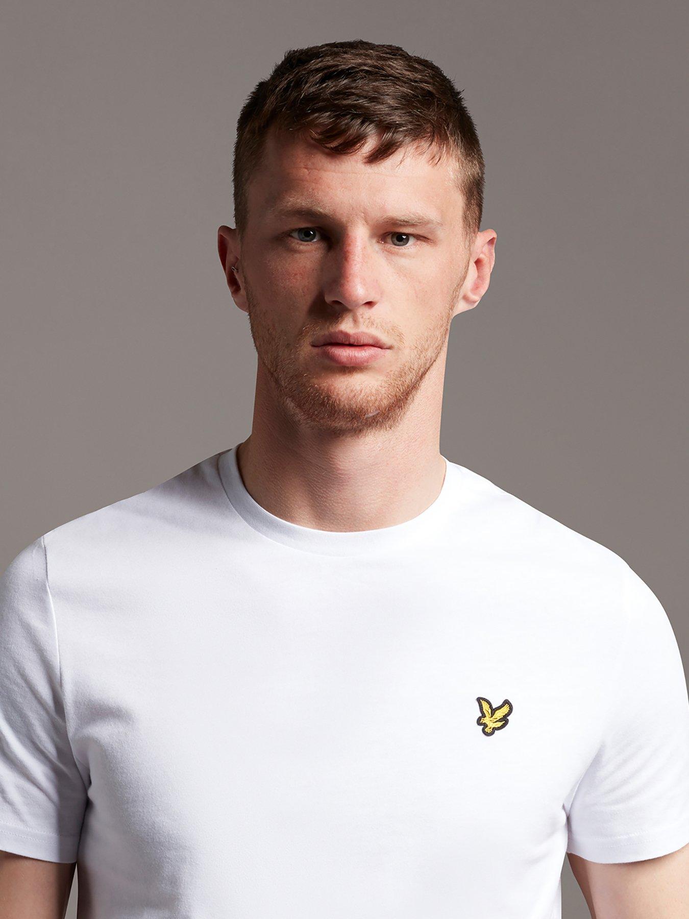 lyle-scott-regular-fit-plain-t-shirt-whiteoutfit