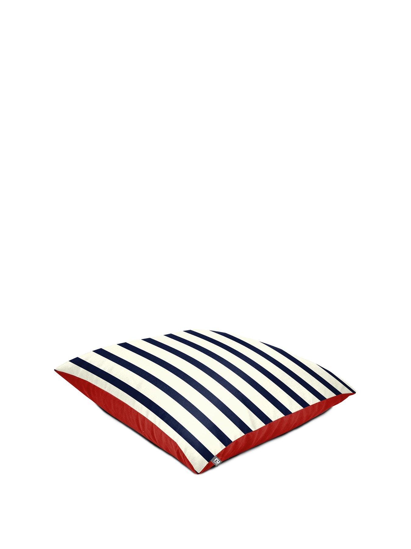 rucomfy-nautical-striped-floor-cushionfront