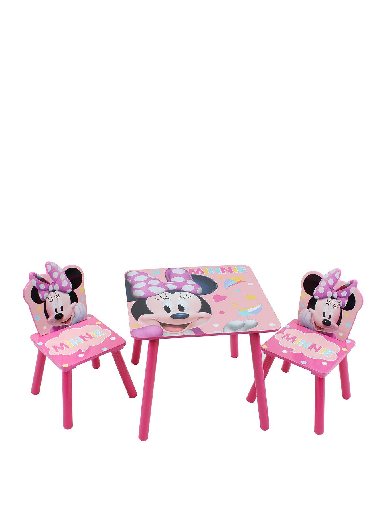 Minnie mouse clearance table and chair