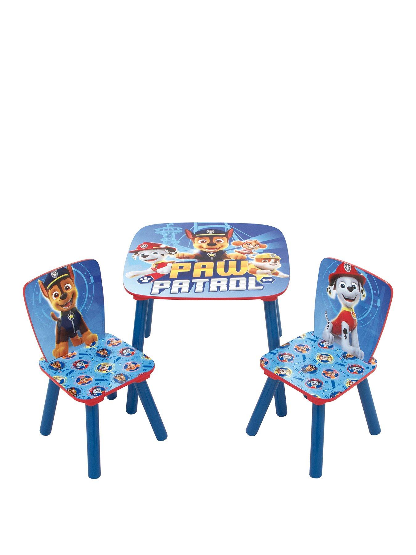 Paw Patrol Paw Patrol Table And Chair Set Very Ireland
