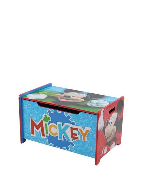 nixy-kids-mickey-mouse-deluxe-wooden-storage-boxbench