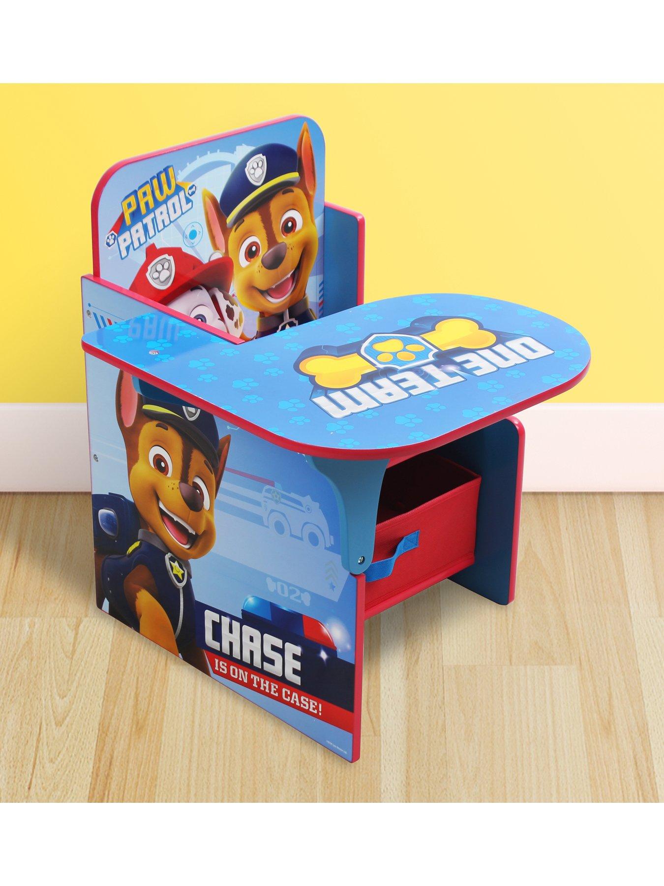 Paw Patrol Paw Patrol Chair Desk With Storage Bin