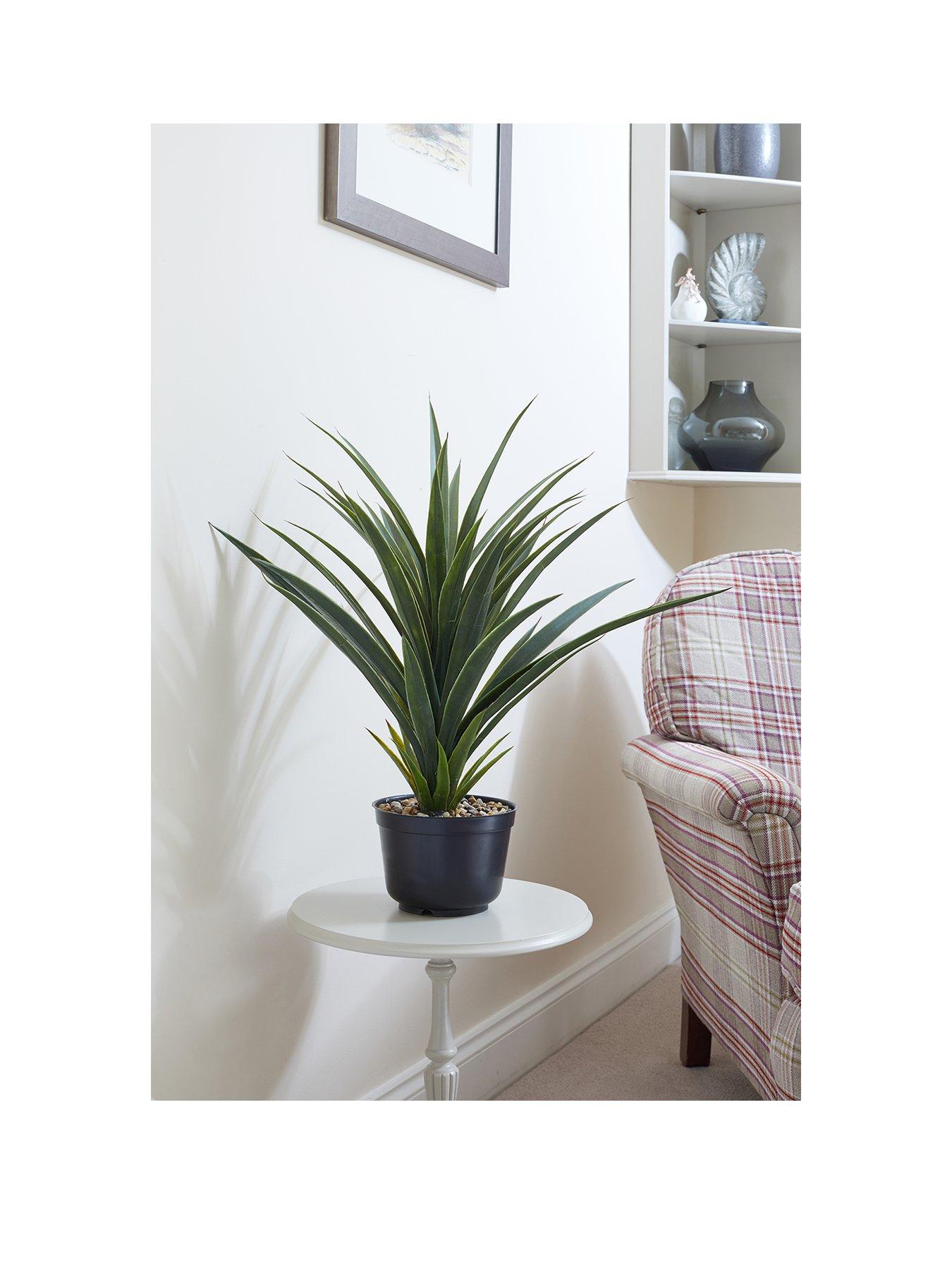 Image of Faux Décor by Smart Garden Products Artificial Spiky Sisal Plant in Pot