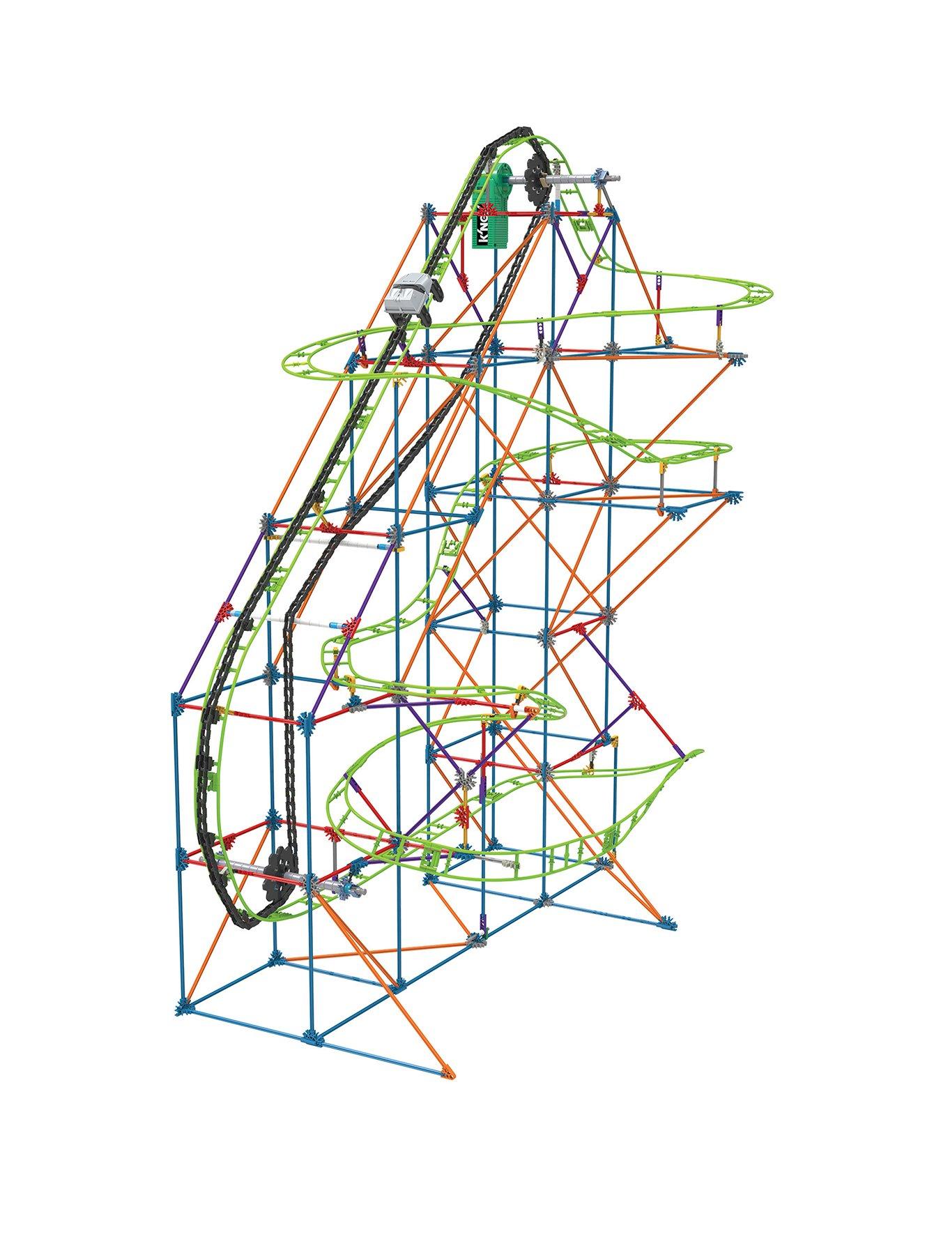 Knex super outlet cyclone roller coaster