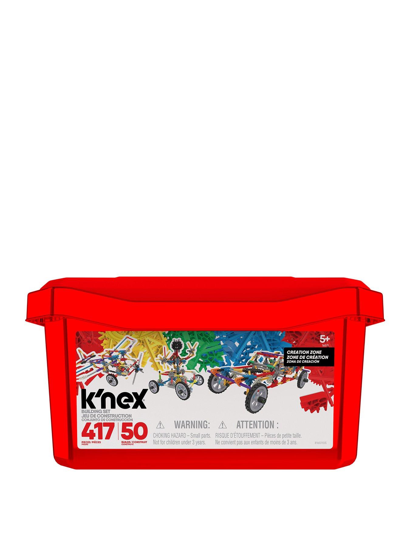 Knex Classics 50 Model Creation Zone Building Set (Red Tub)