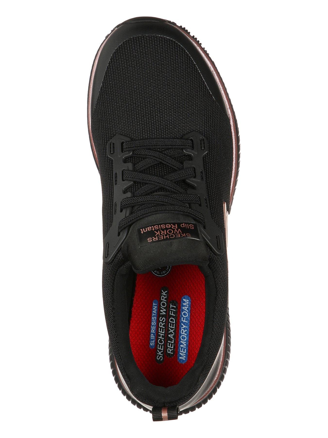 skechers-squad-sr-slip-on-athletic-slip-resistant-trainers-blackoutfit