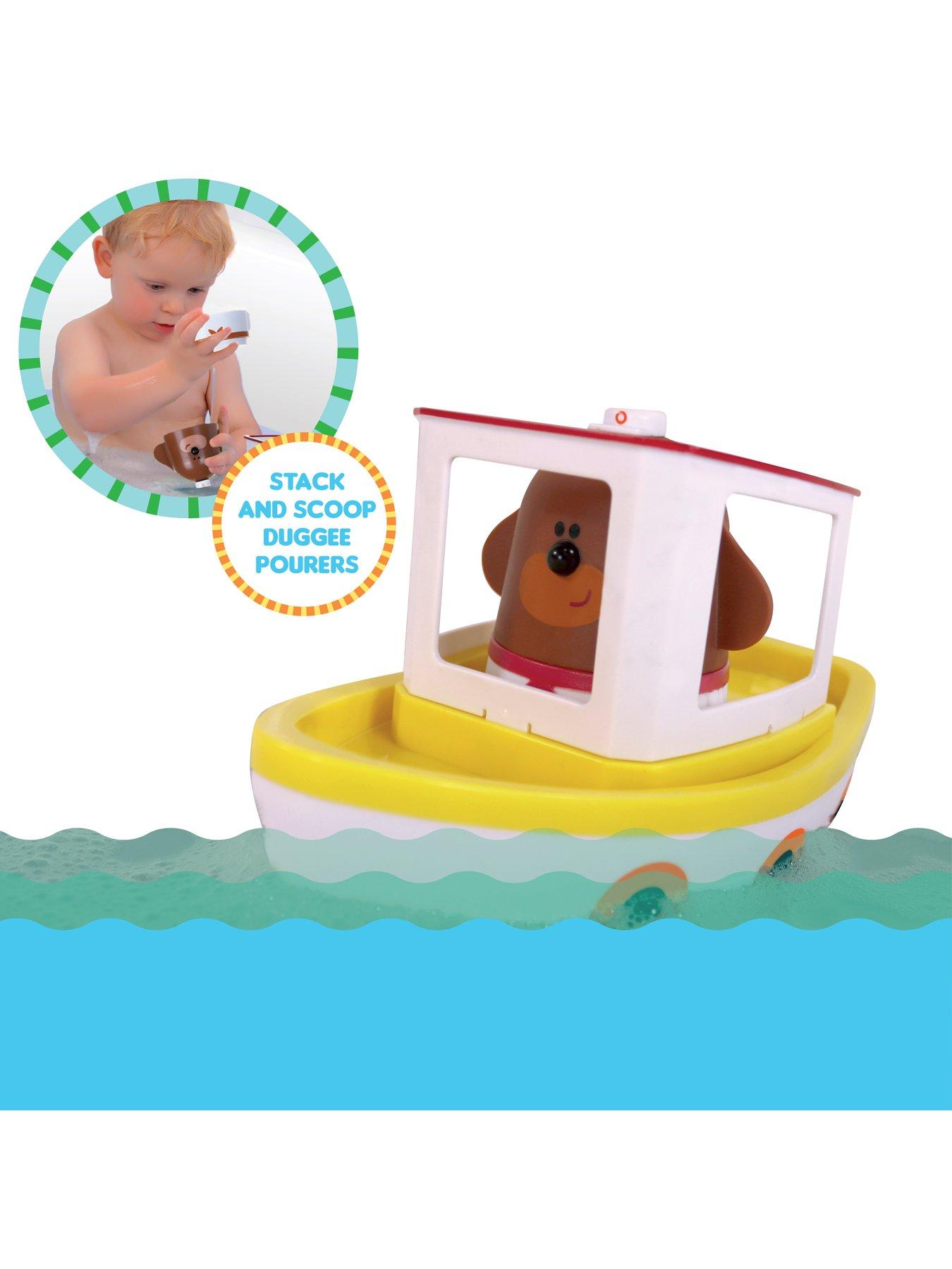 Image 4 of 7 of Hey Duggee Hey Duggee Lightshow River Boat Bath Toy