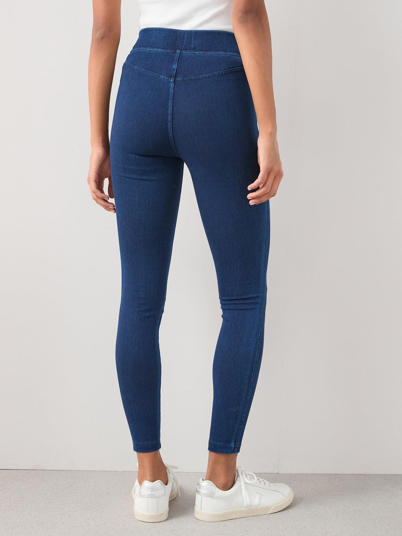 Image 2 of 5 of The Very Collection Denim Look Jegging - Indigo