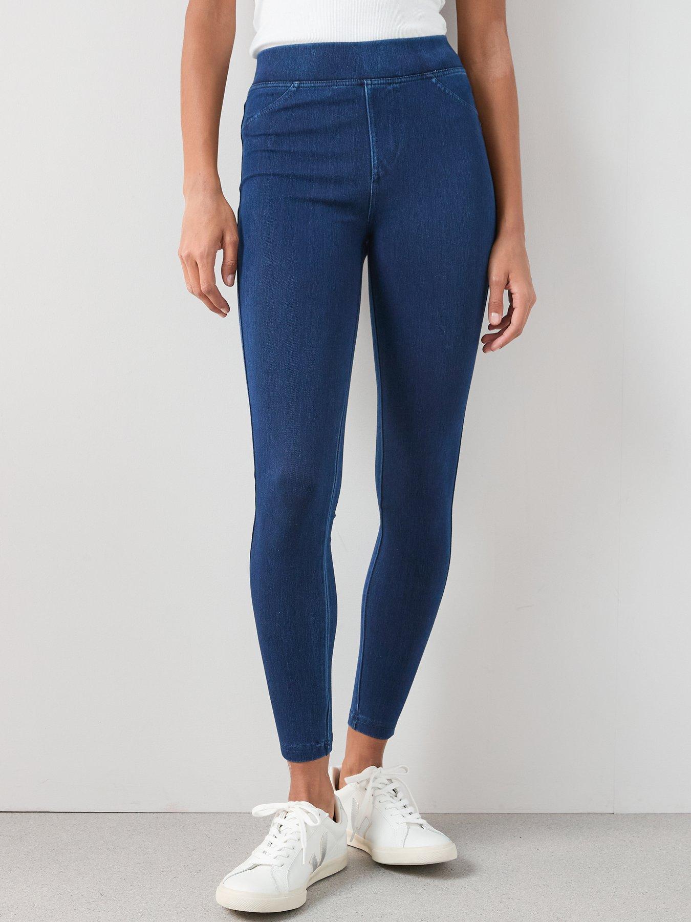 Image 3 of 5 of The Very Collection Denim Look Jegging - Indigo