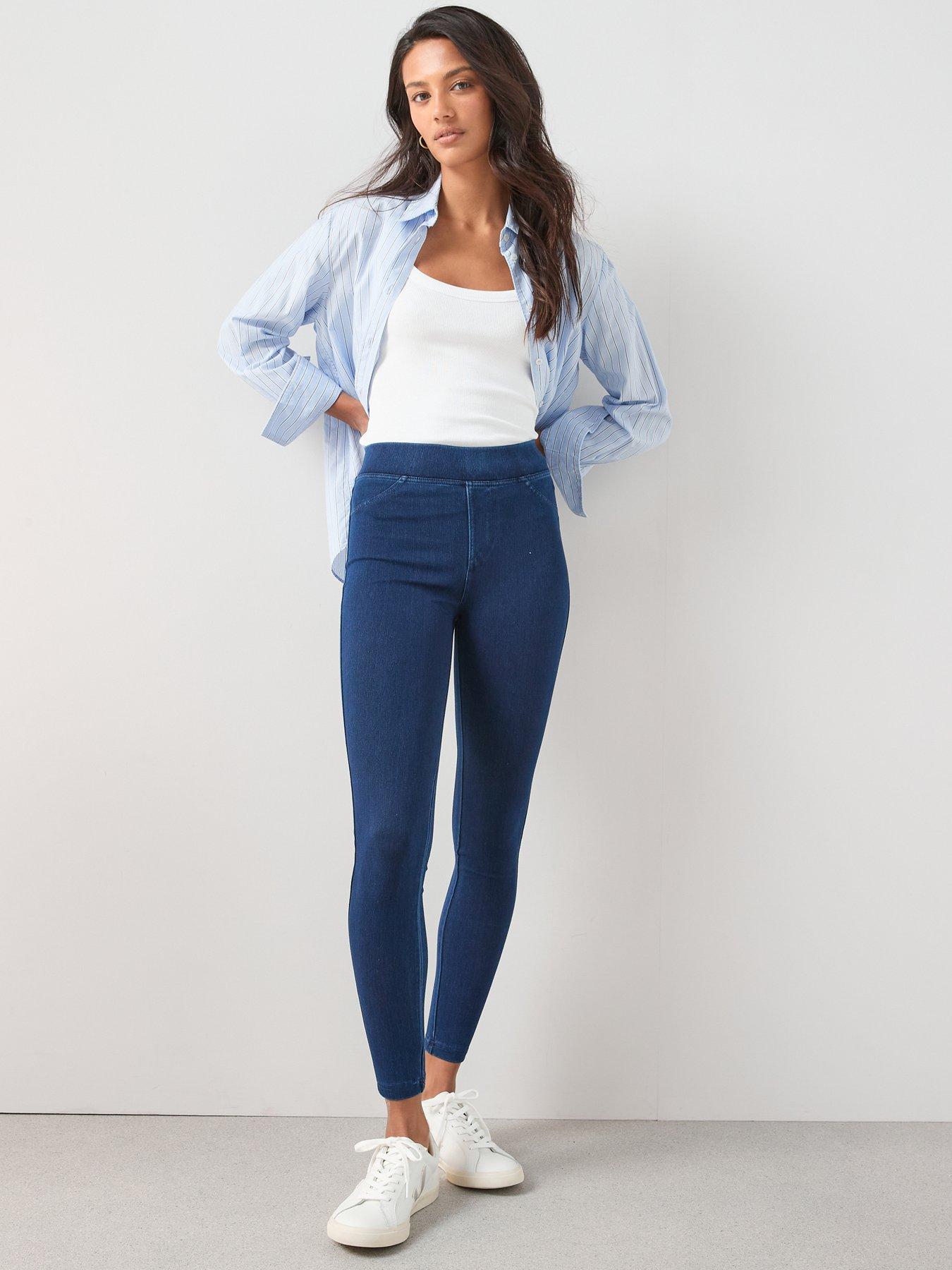 Image 5 of 5 of The Very Collection Denim Look Jegging - Indigo